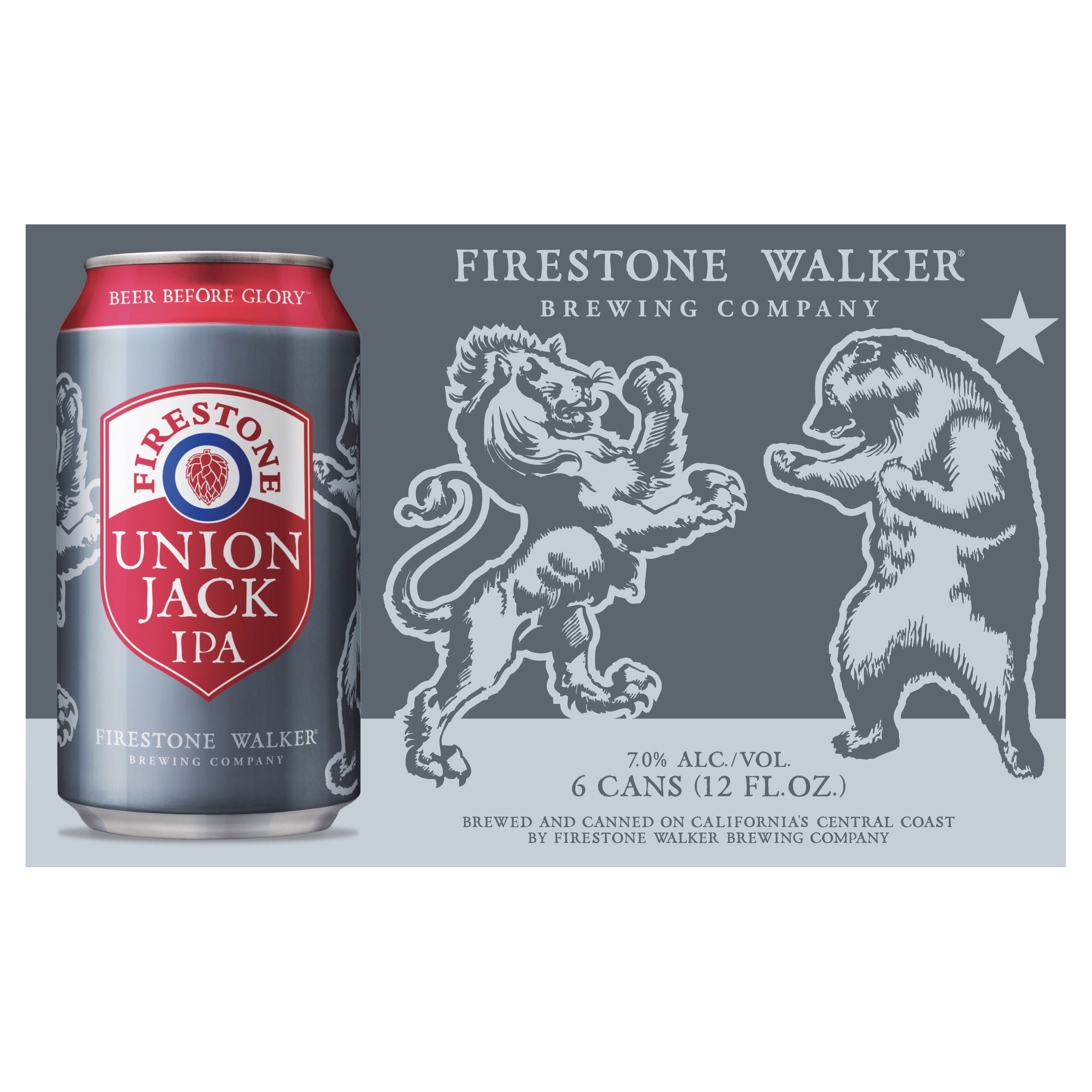 FIRESTONE WALKER UNION JACK IPA 6/12 OZ CANS