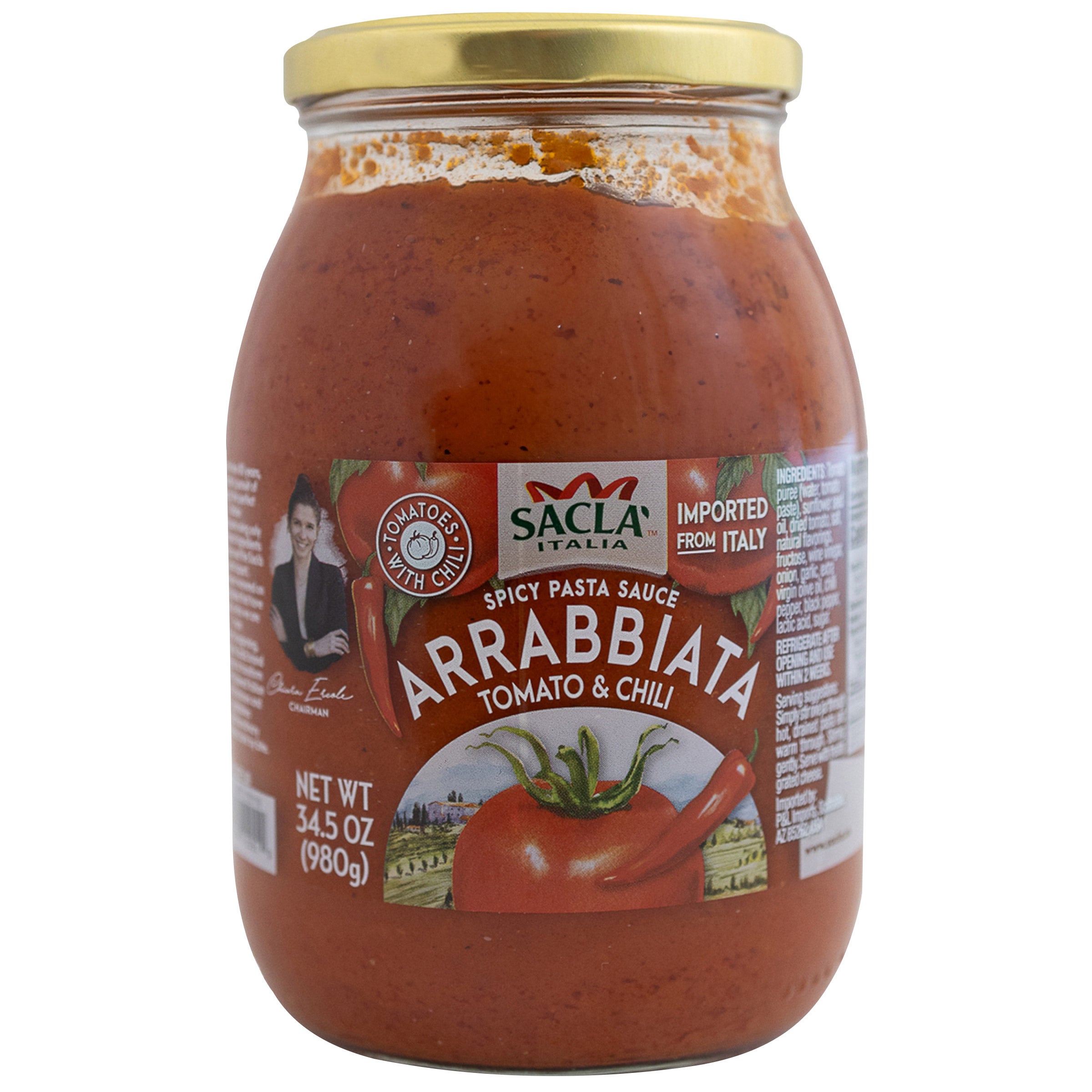 SACLA ARRABBIATA PASTA SAUCE 34.5 OZ