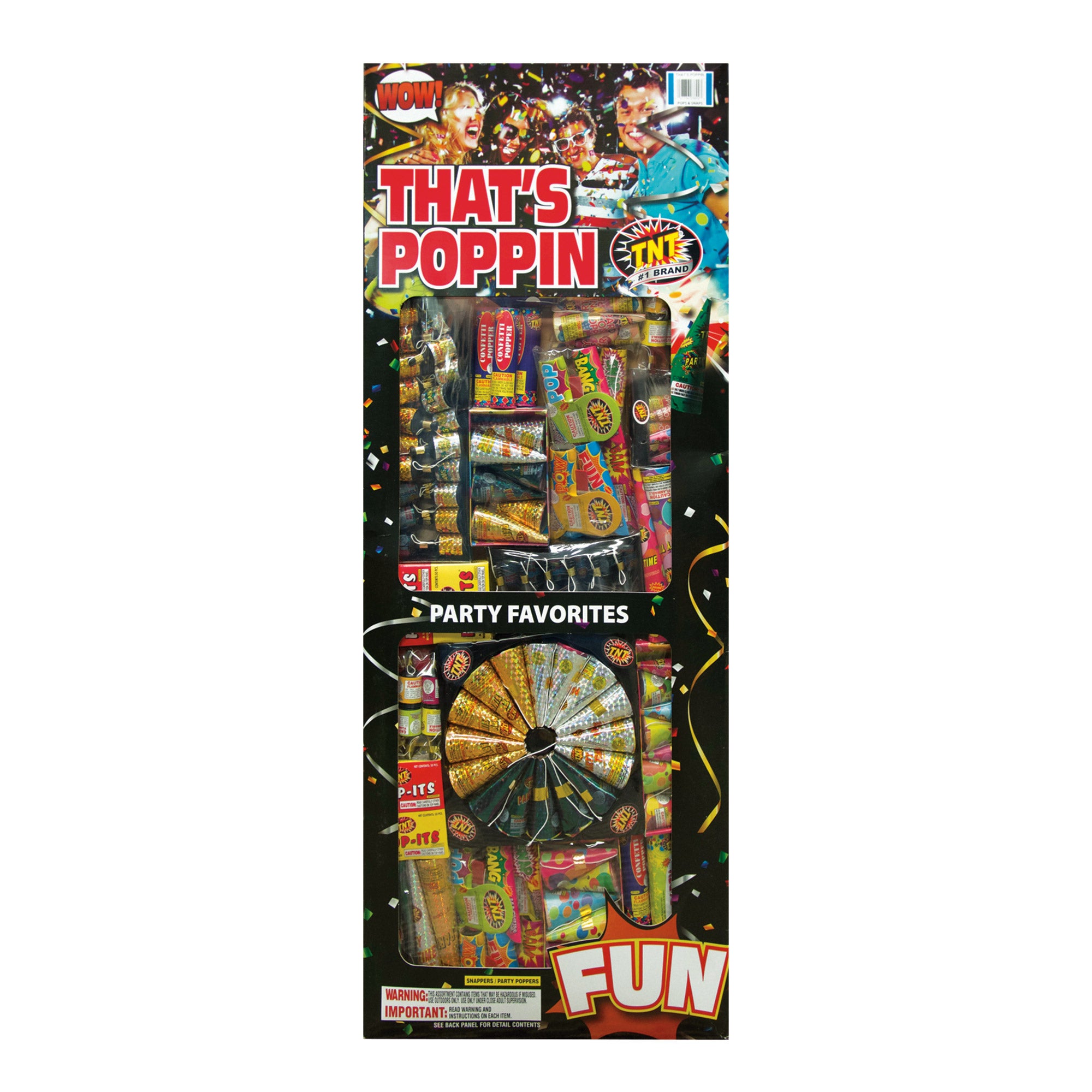 TNT FIREWORKS THAT'S POPPIN FIREWORKS ASSORTMENT