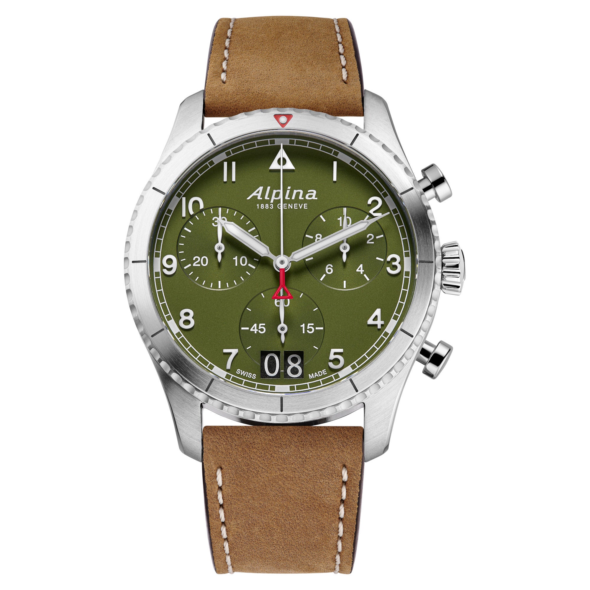 ALPINA STARTIMER STAINLESS STEEL MENS WATCH - Image 1