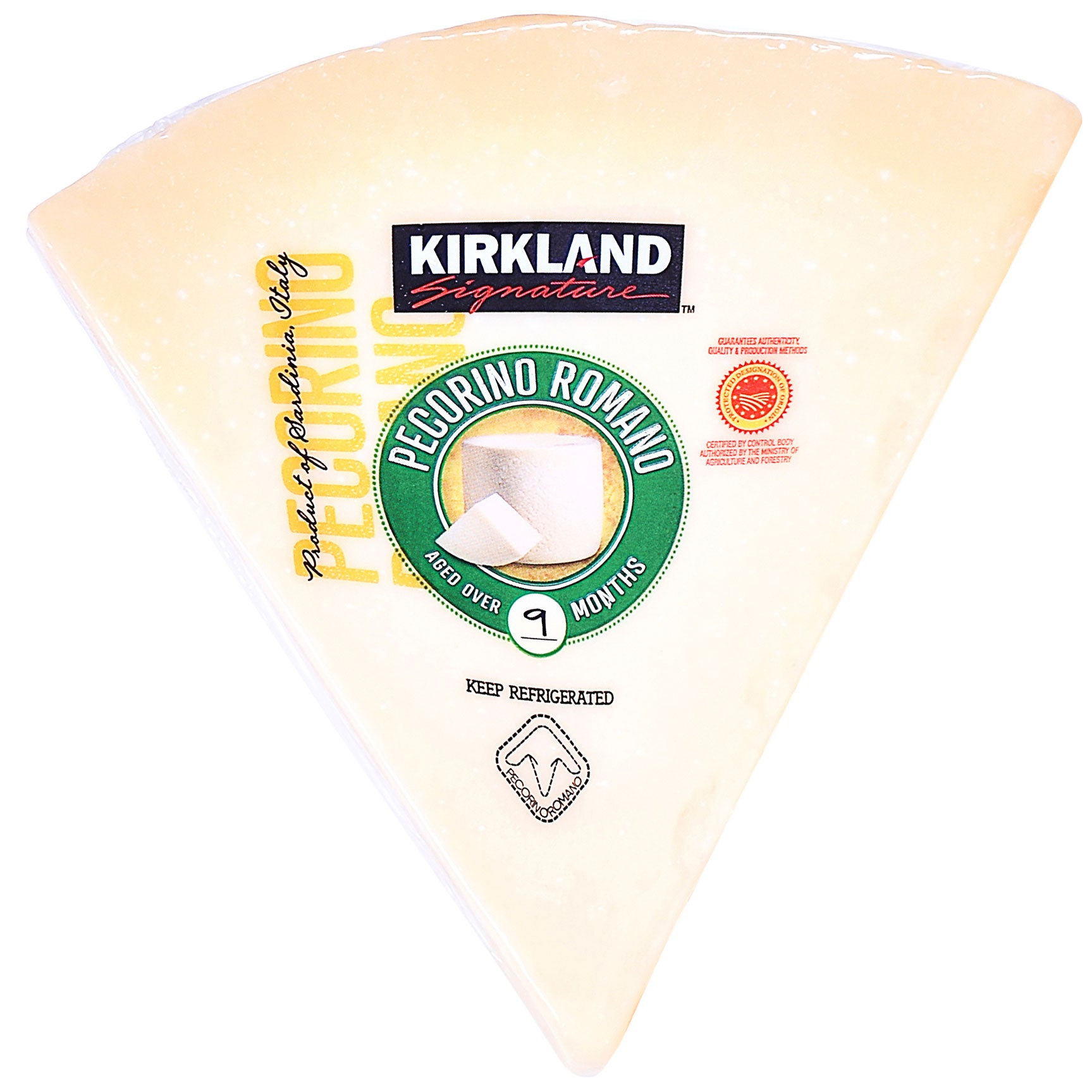 KIRKLAND SIGNATURE PECORINO ROMANO PRICE PER LB
