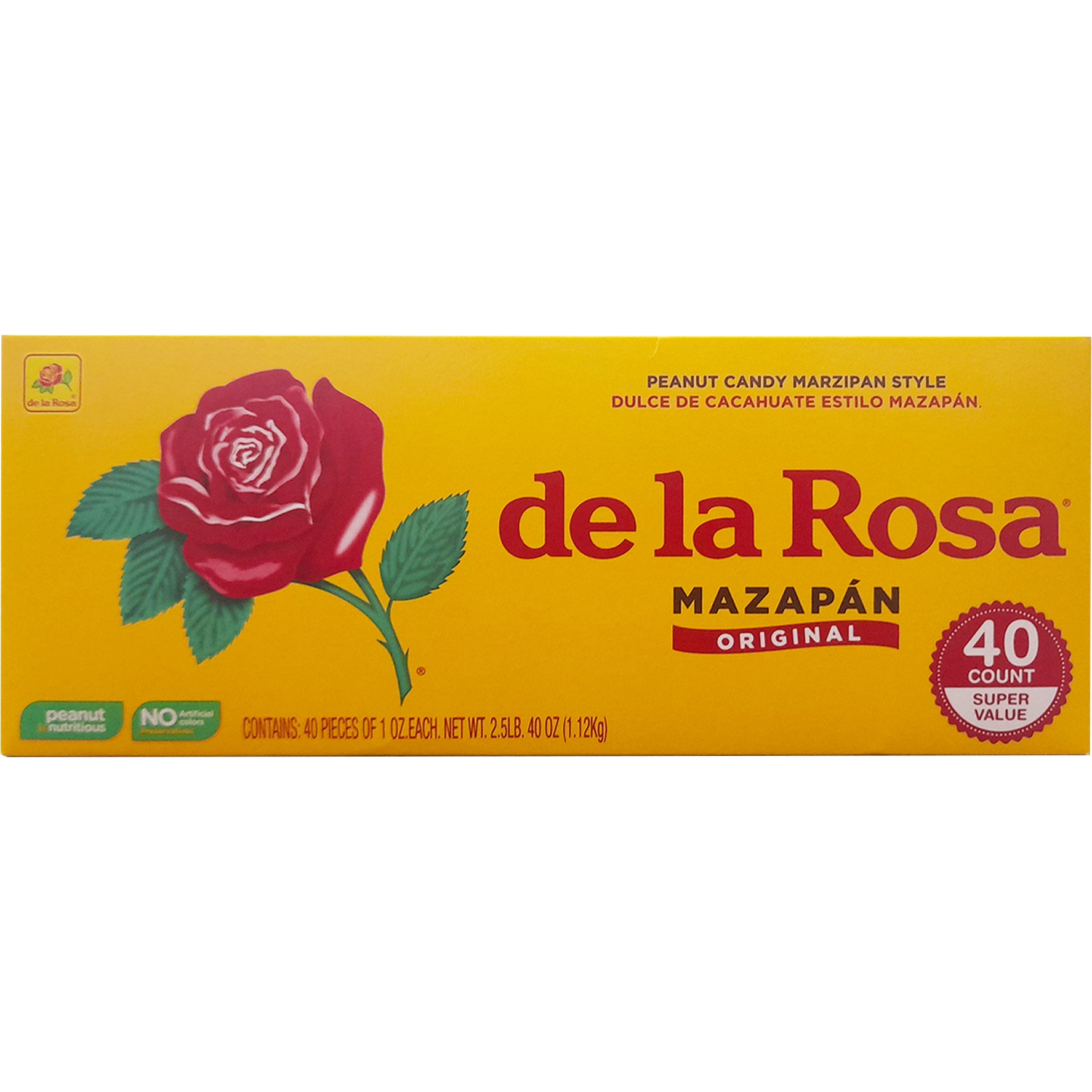 DE LA ROSA MAZAPAN 40CT/28G - Image 1