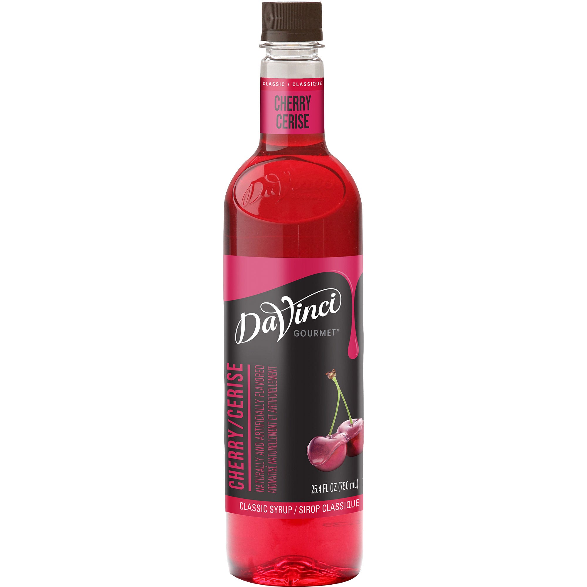 DA VINCI GOURMET SYRUP CHERRY 25.4 OZ - Image 1