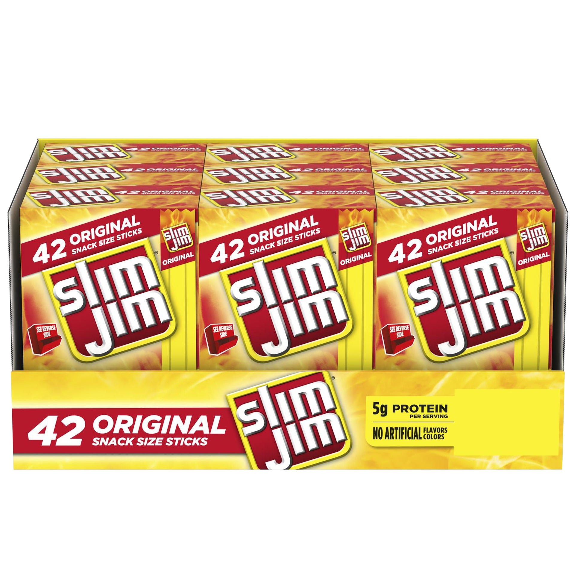 SLIM JIM ORIGINAL 42/.44OZ (18.48OZ) - Image 1