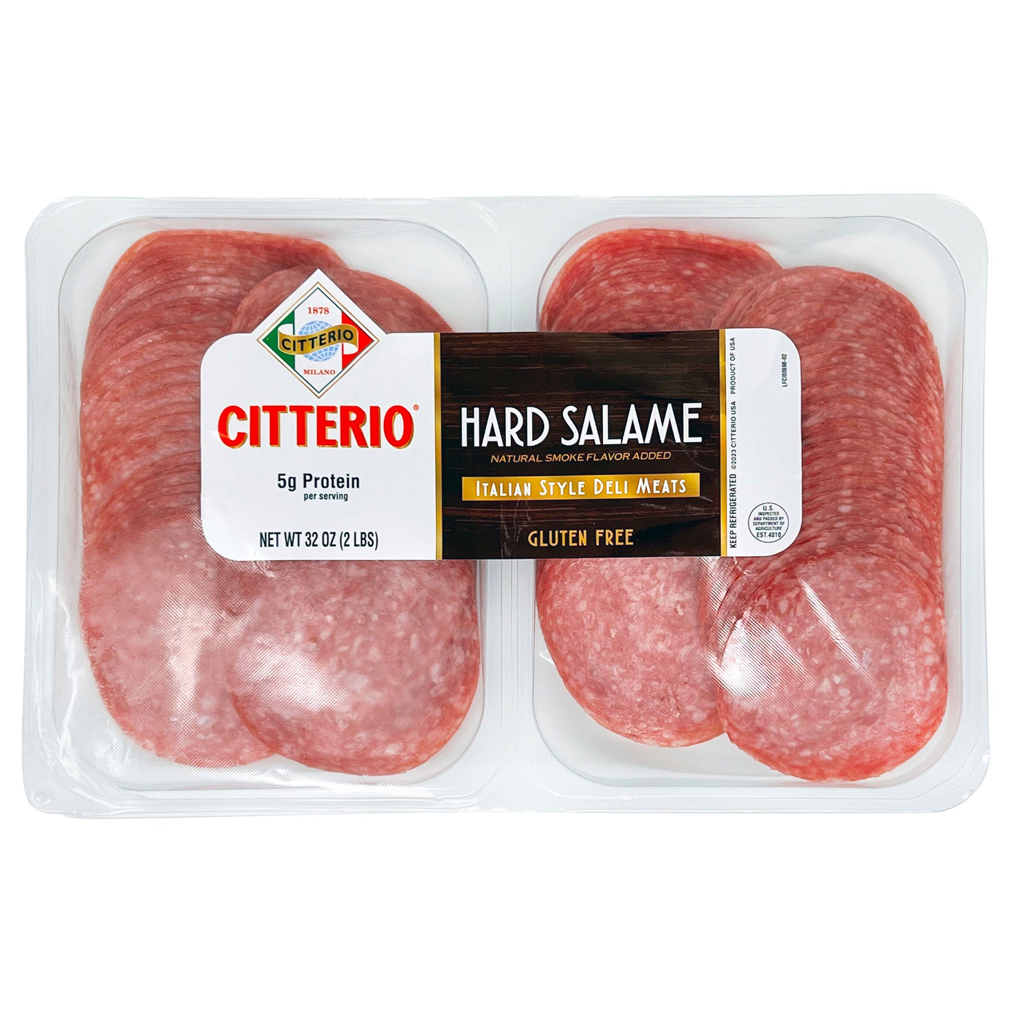 CITTERIO HARD SALAME 32 OUNCE PACKAGE