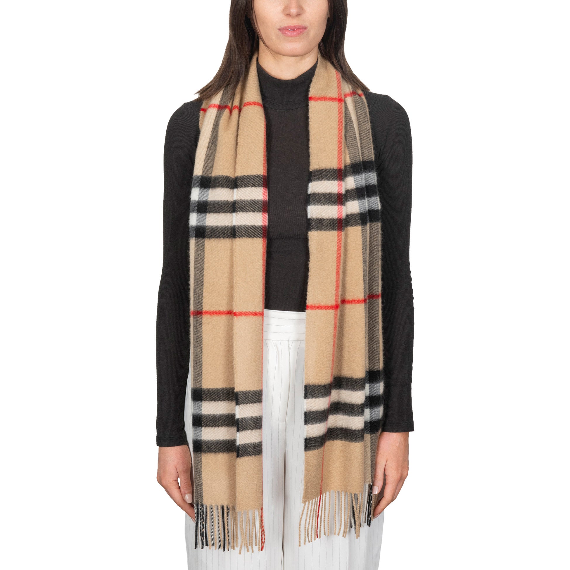 BURBERRY WOMEN'S CASHMERE SCARF - Image 1