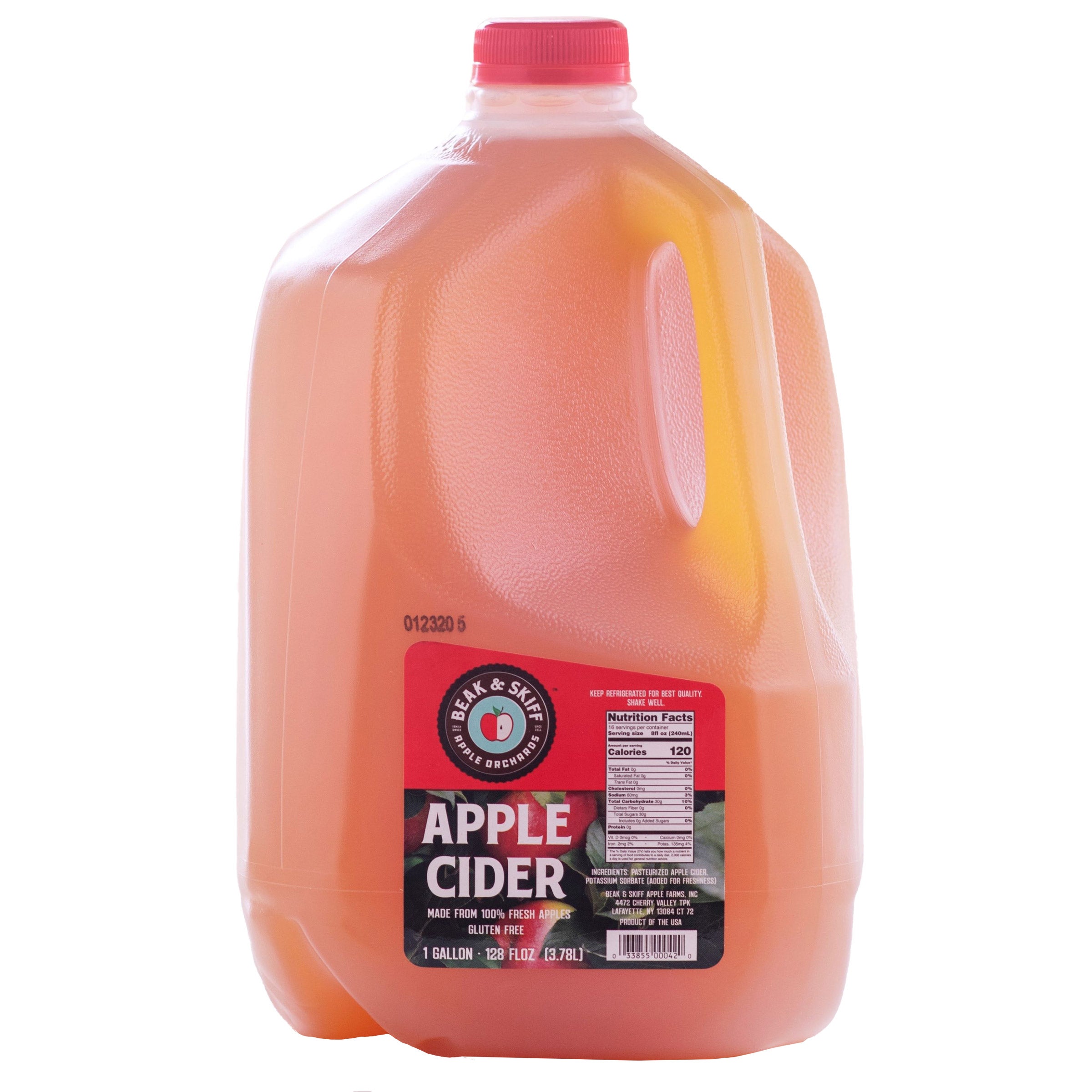 BEAK & SKIFF APPLE CIDER 1 GALLON (4 QTS)
