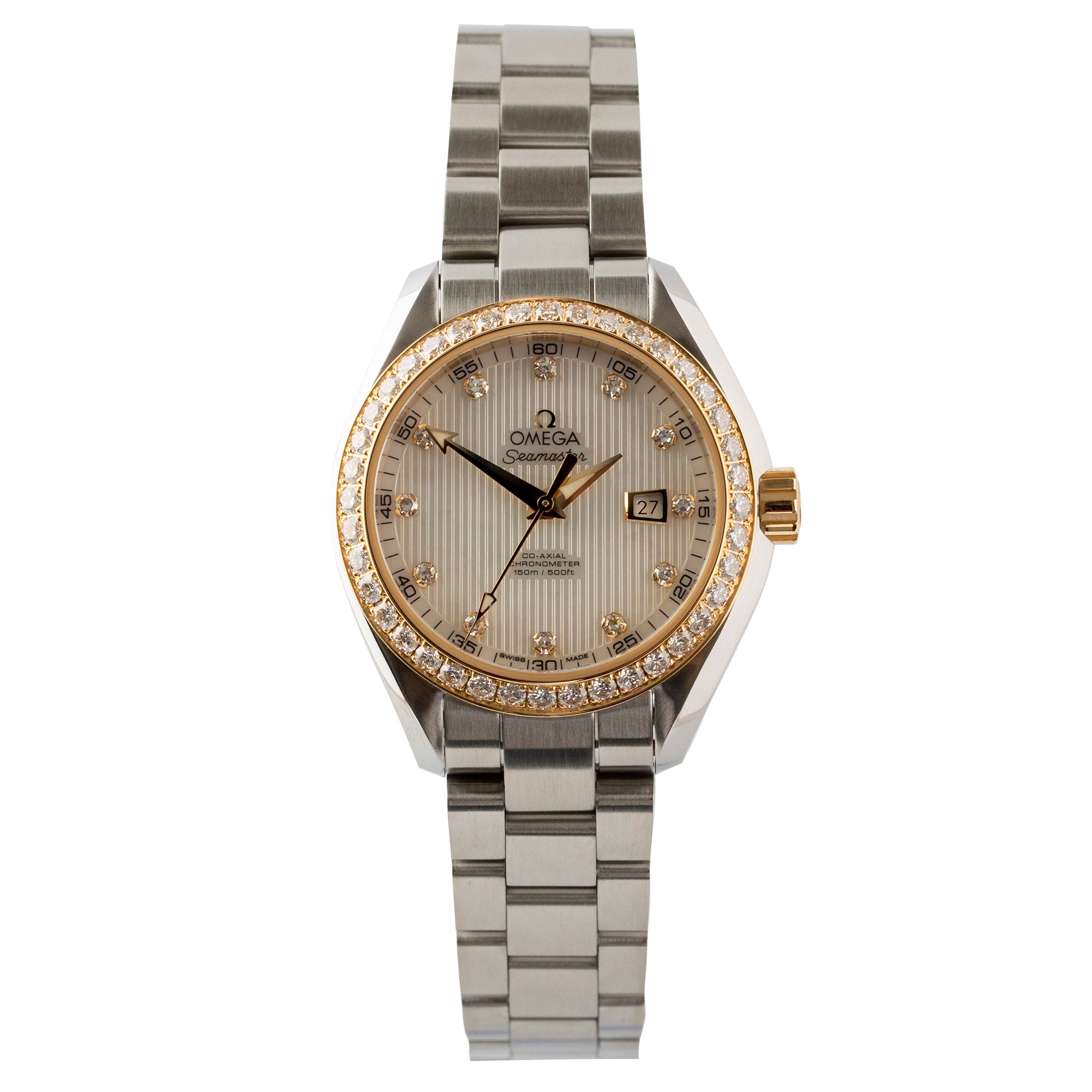 OMEGA SEAMASTER AQUA TERRA AUTOMATIC LADIES WATCH