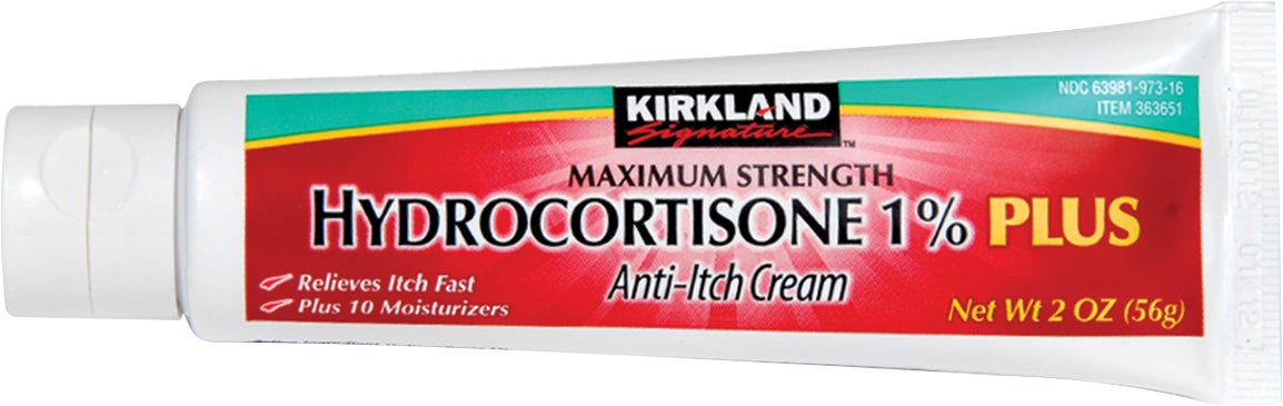 KIRKLAND SIGNATURE HYDROCORTISONE CRM 1% PLUS 4 X 2 OUNCE - Image 1