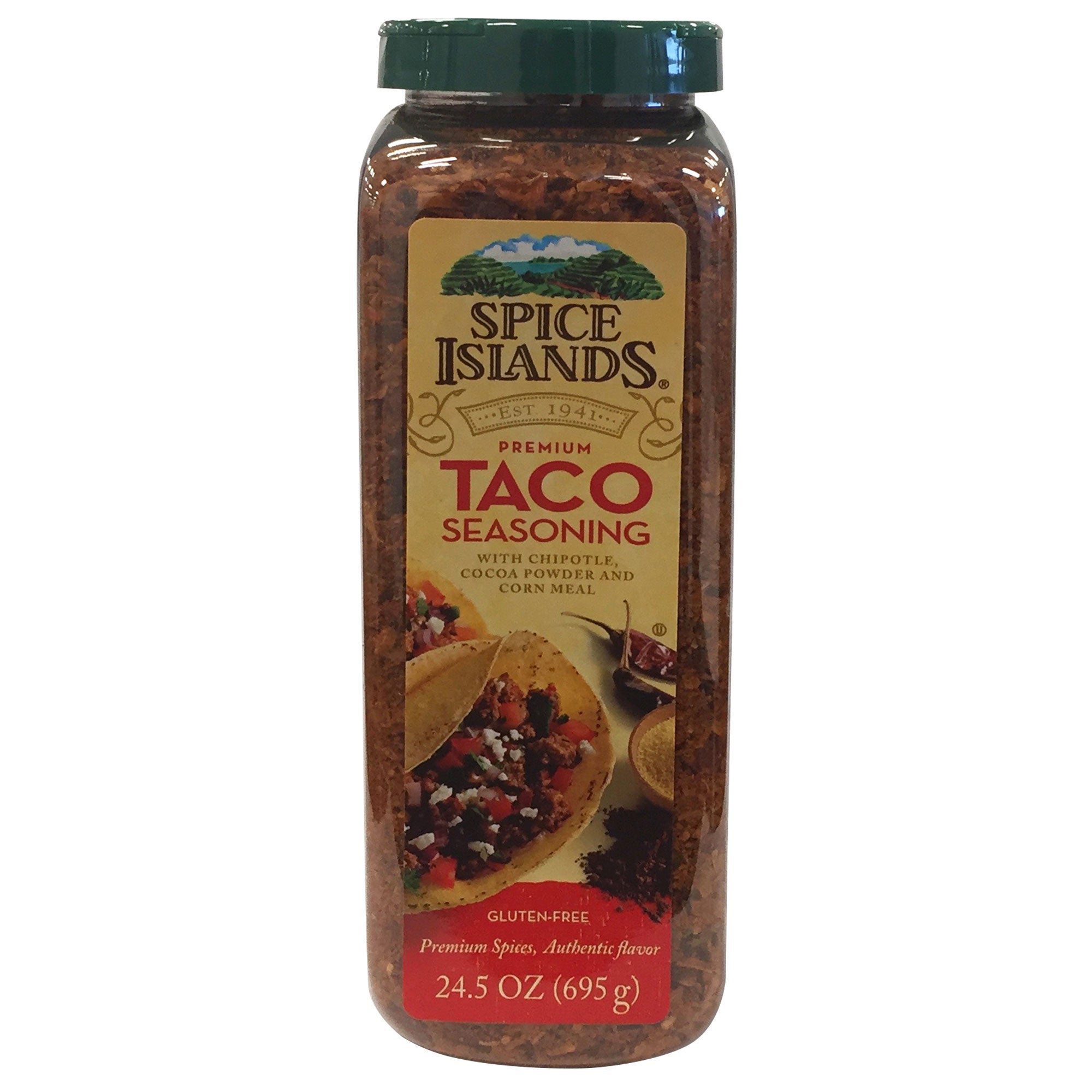 SPICE ISLANDS TACO SEASONING 24.5 OZ (1.53 LBS)