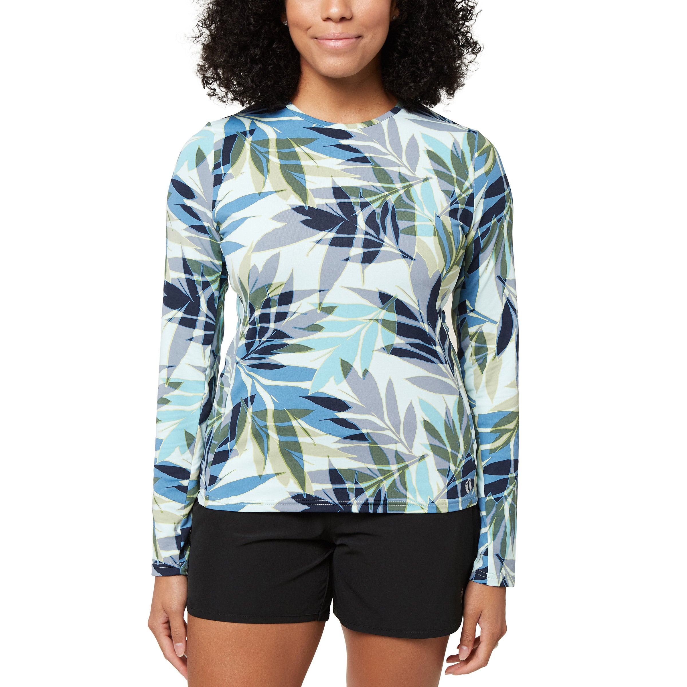 HANG TEN LADIES LONG SLEEVE SUN TEE - Image 1