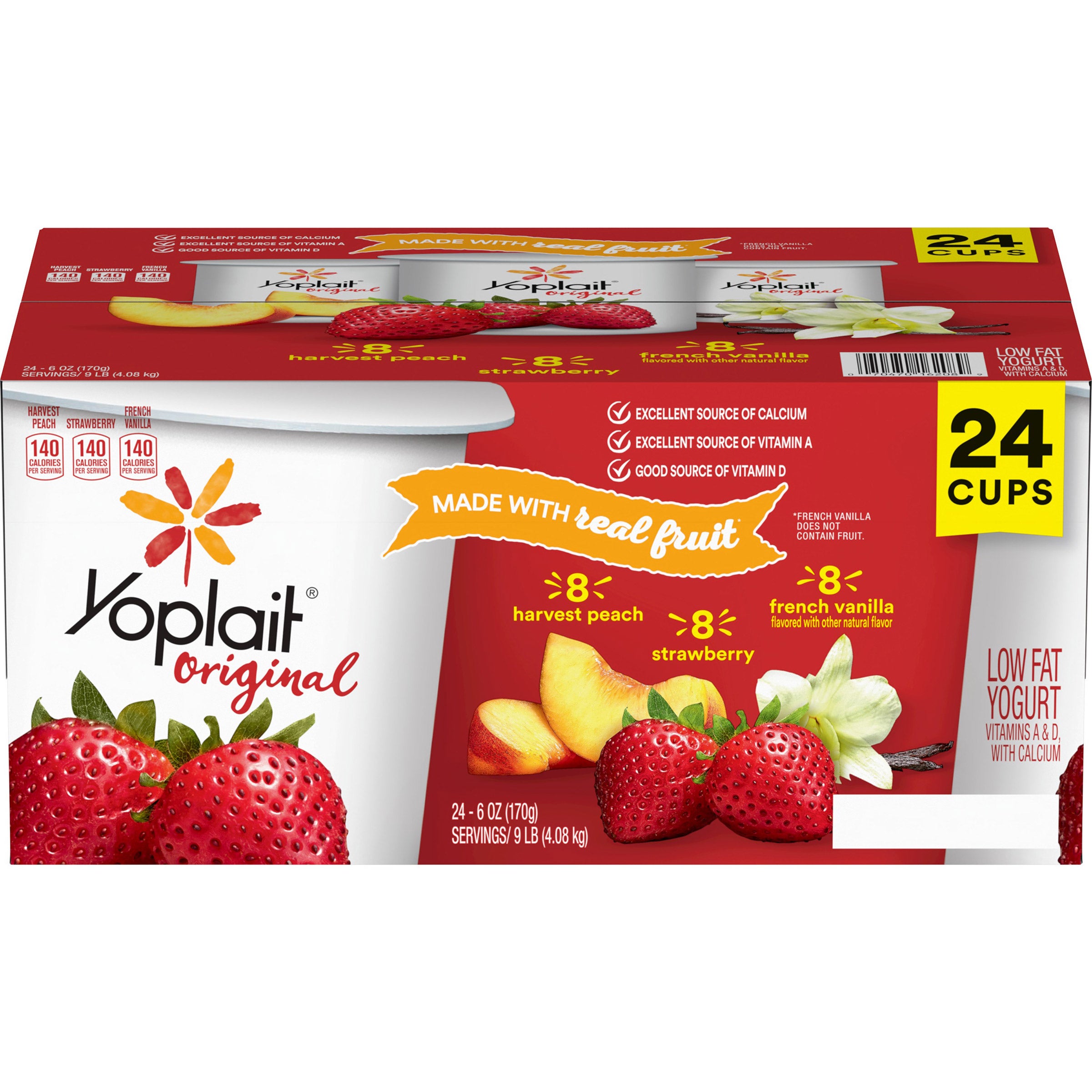 YOPLAIT ORIGINAL YOGURT VARIETY 24/6 OZ - Image 1