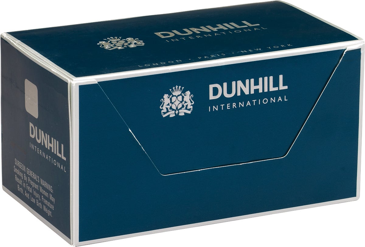 DUNHILL INTERNATIONAL GREEN MENTHOL BOX