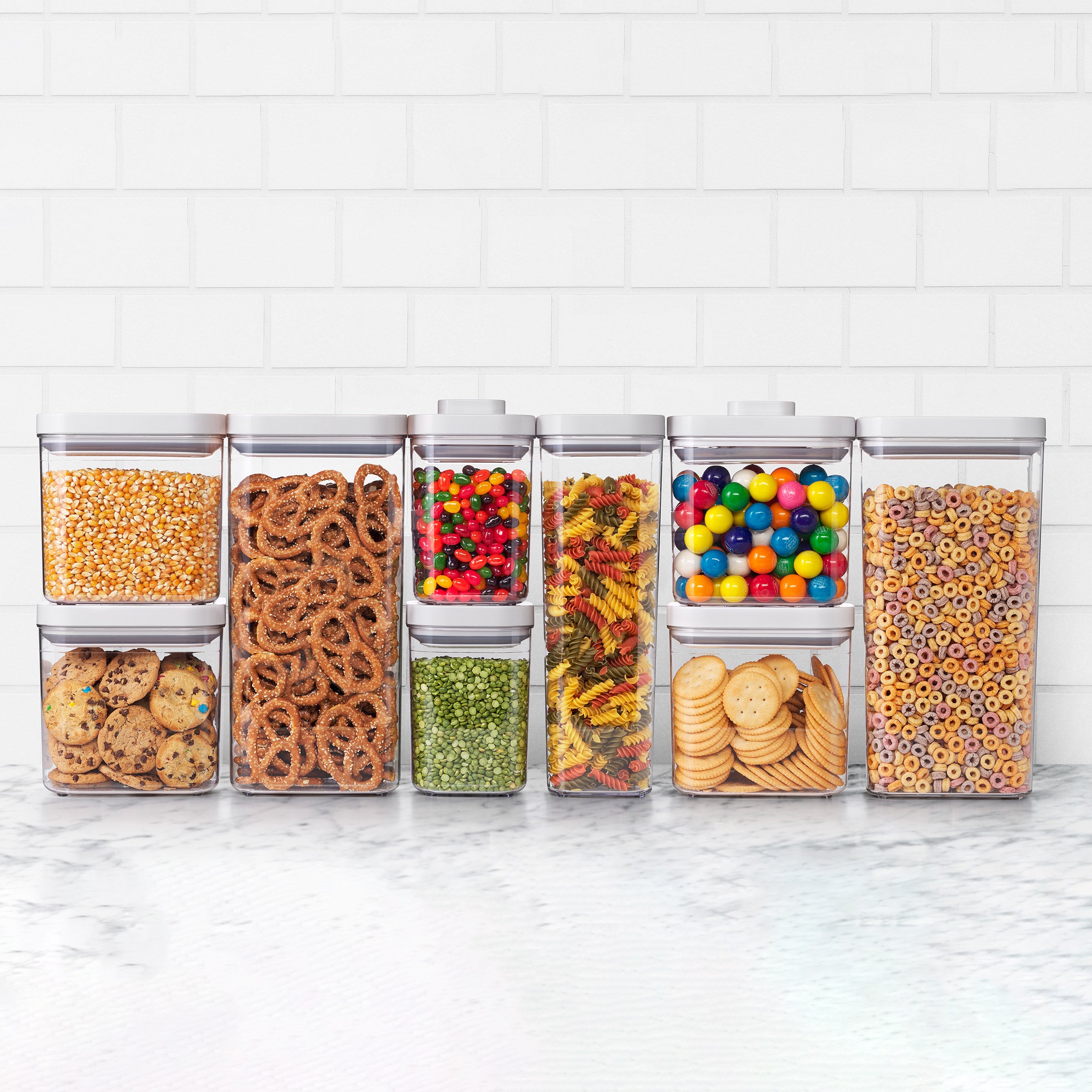 OXO 9-PIECE POP CONTAINER SET