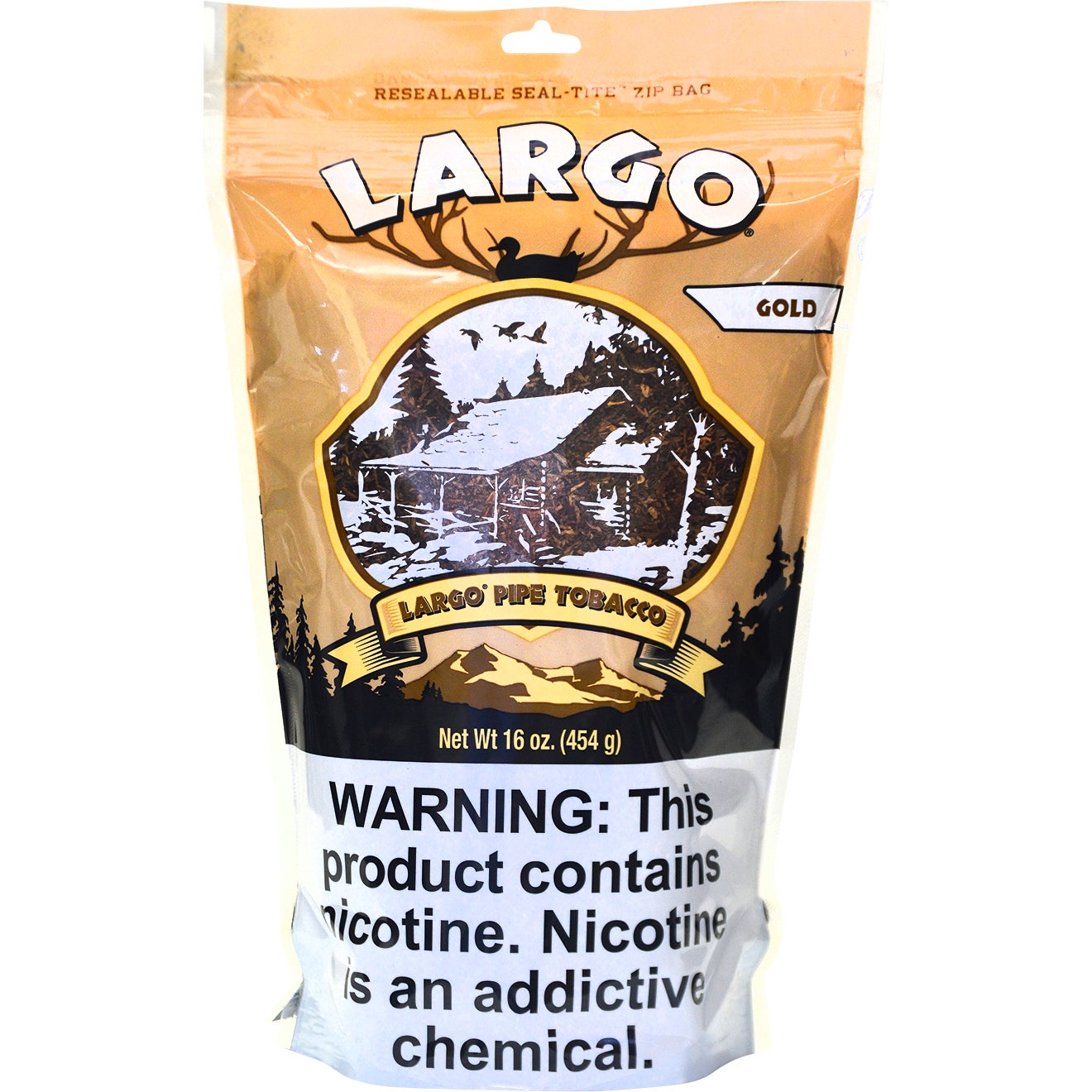 LARGO GOLD PIPE TOBACCO 16 OZ BAG
