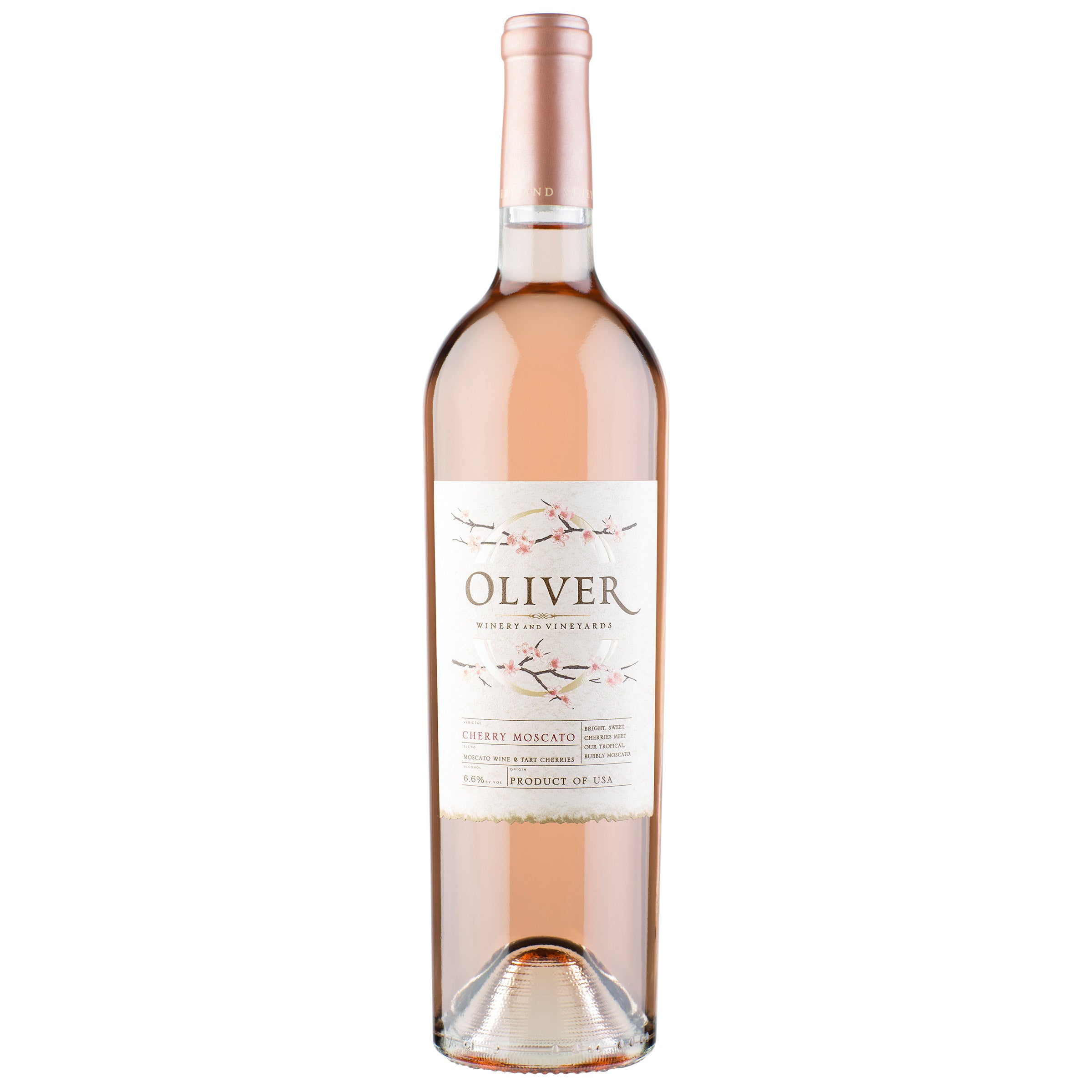 OLIVER CHERRY MOSCATO INDIANA 750ML