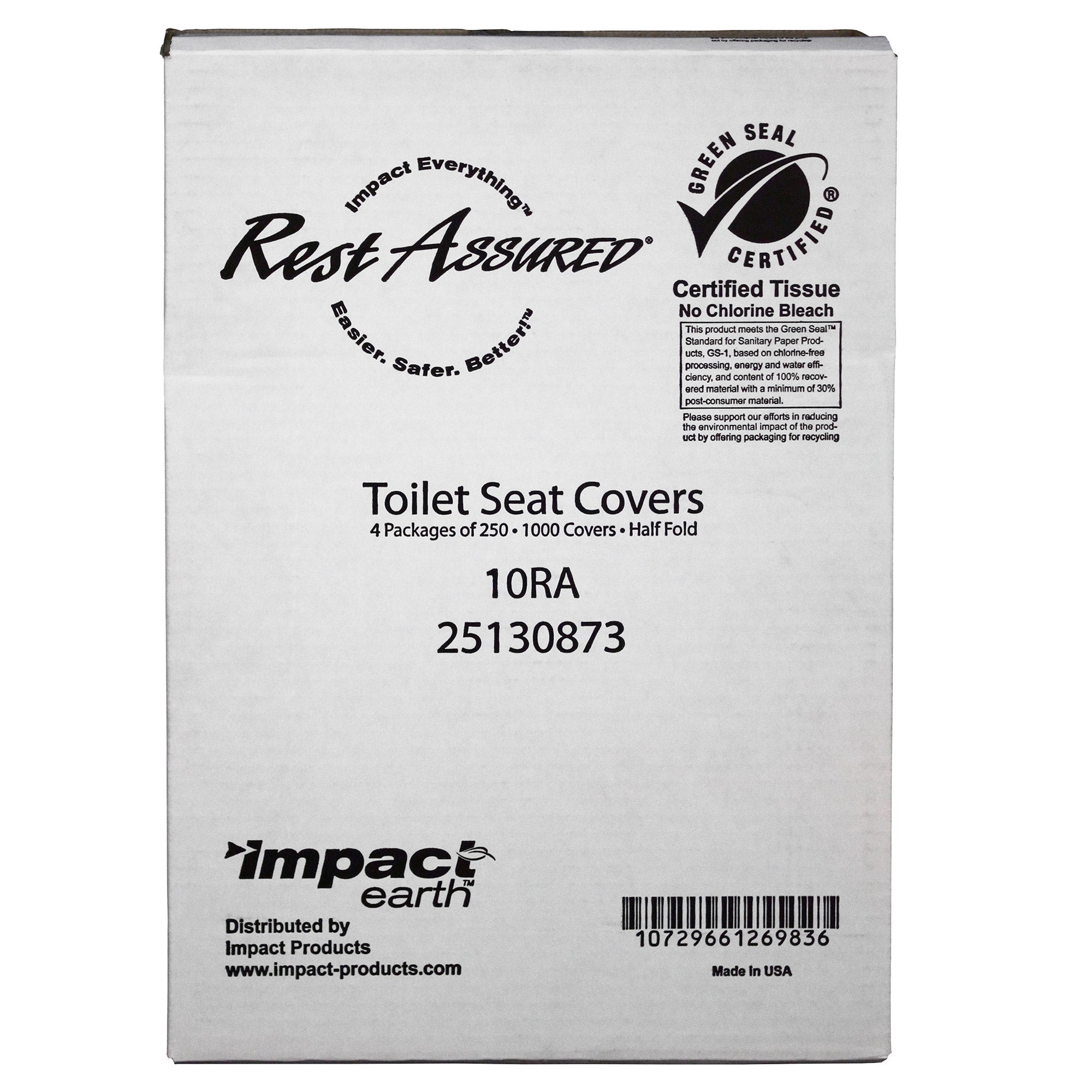 PAPER TOILET SEAT COVERS 1000 COUNT