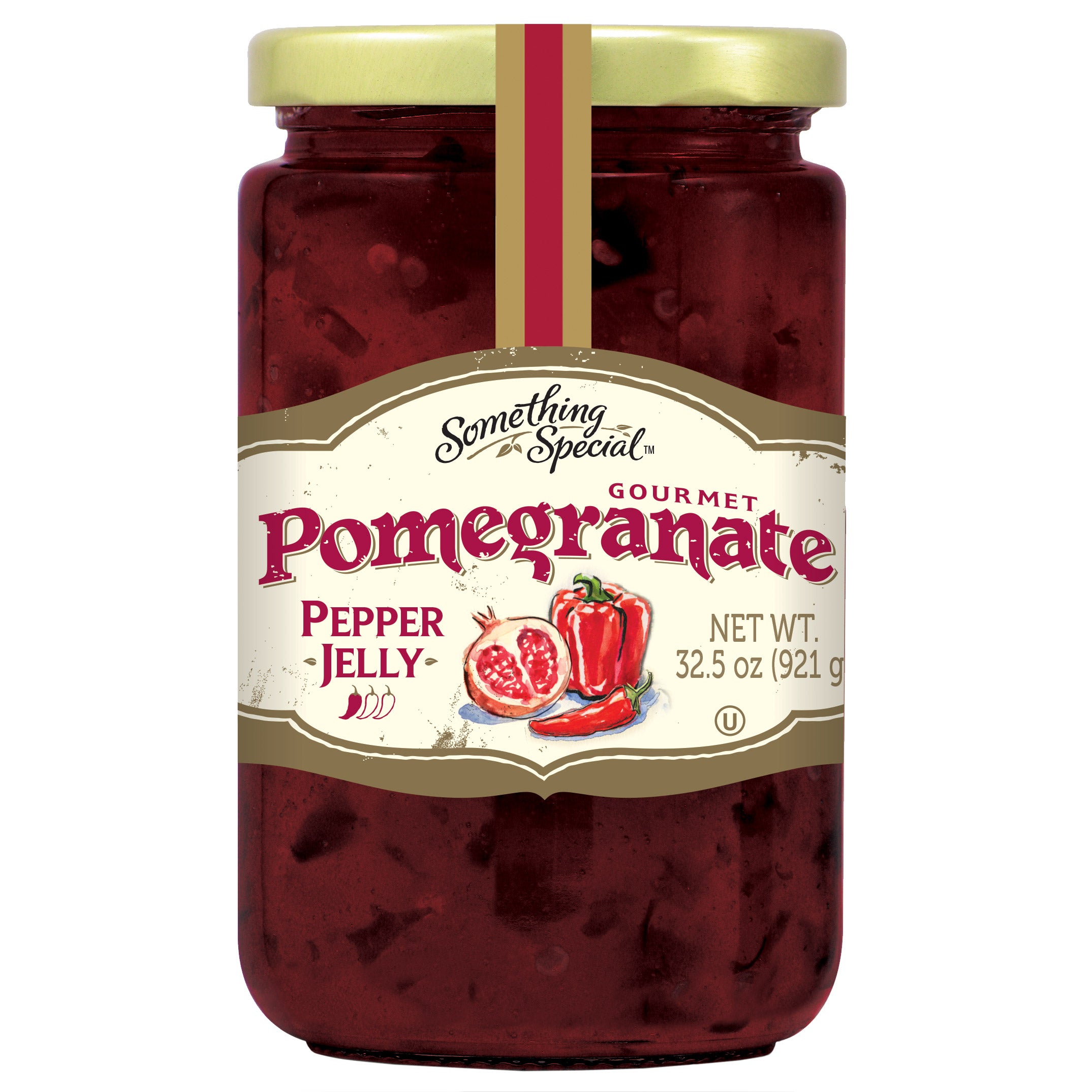 SOMETHING SPECIAL DELI POMEGRANATE PEPPER JEL 32.5OZ