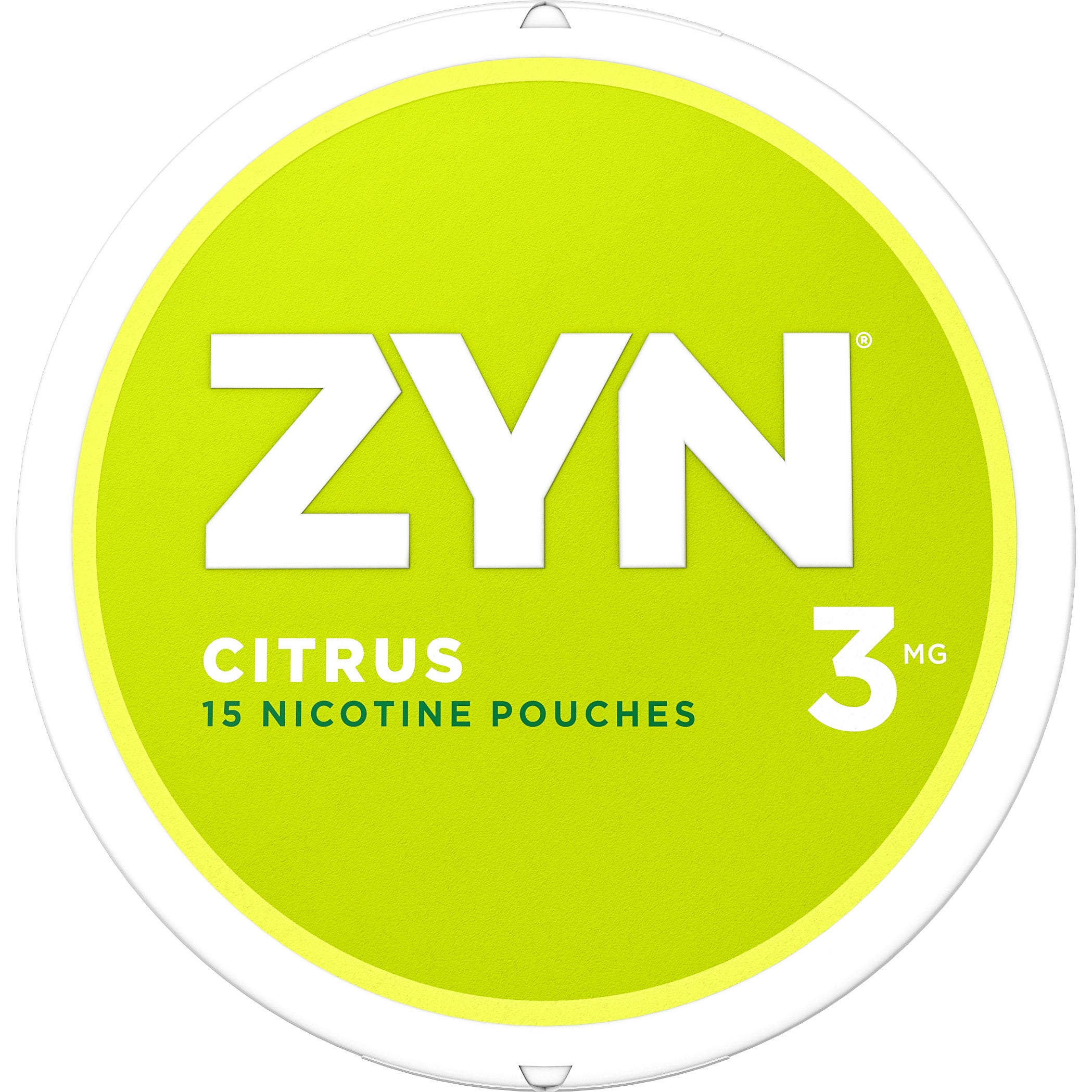ZYN CITRUS POUCH 3MG 5 CANS