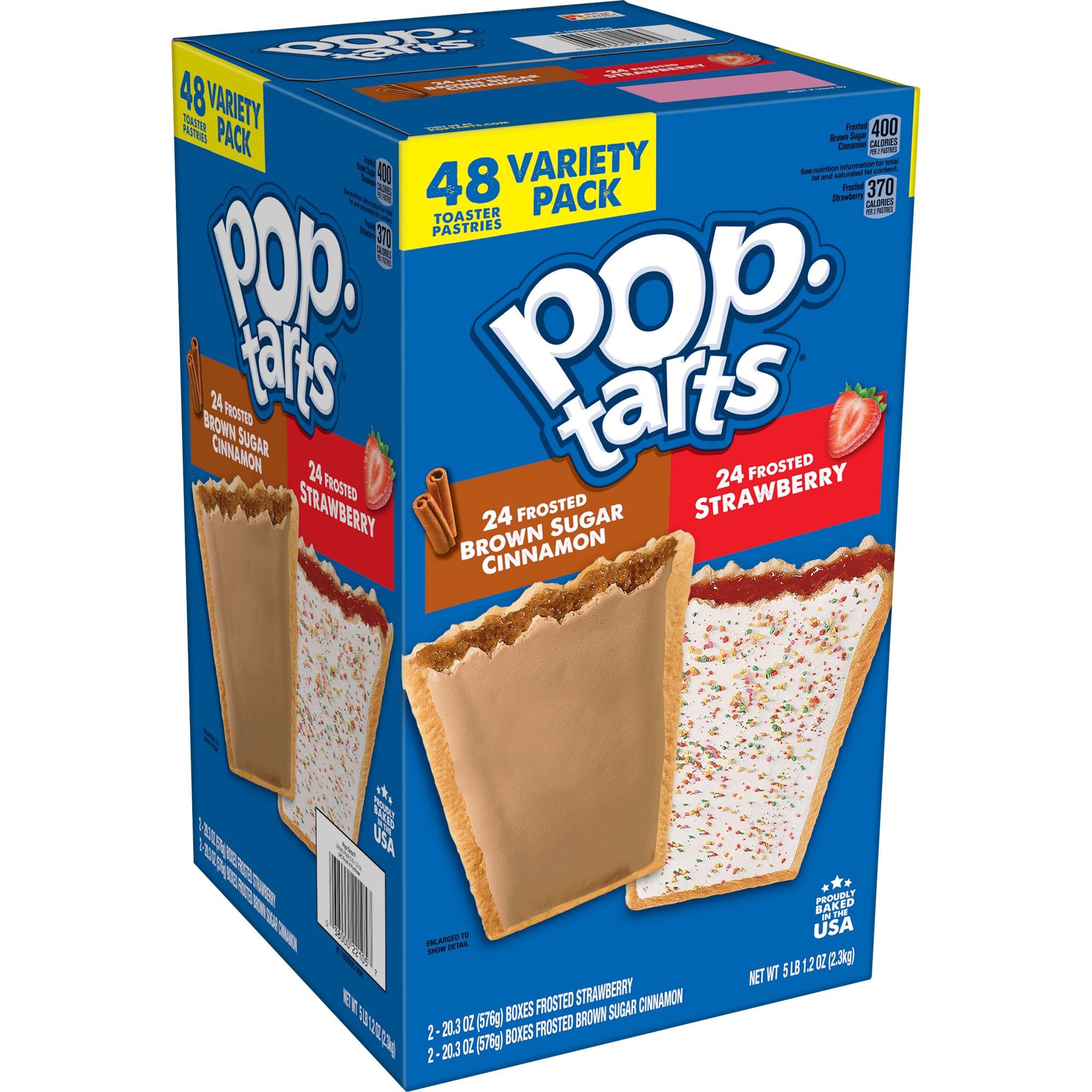 KELLOGG'S POP TARTS VARIETY PACK 48 CT - Image 1
