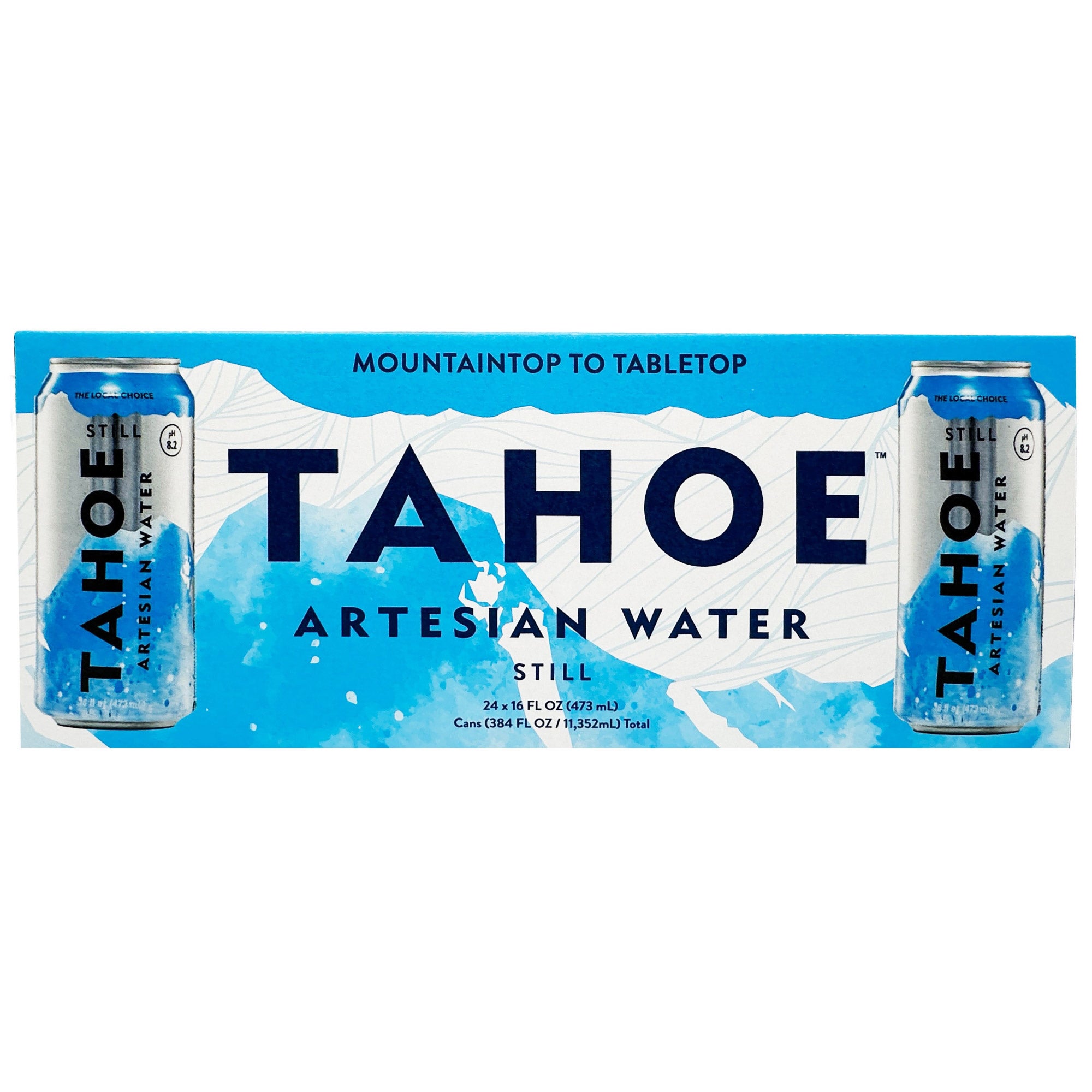TAHOE ARTESIAN STILL WATER 24 PACK 16 OUNCES EACH - Image 1
