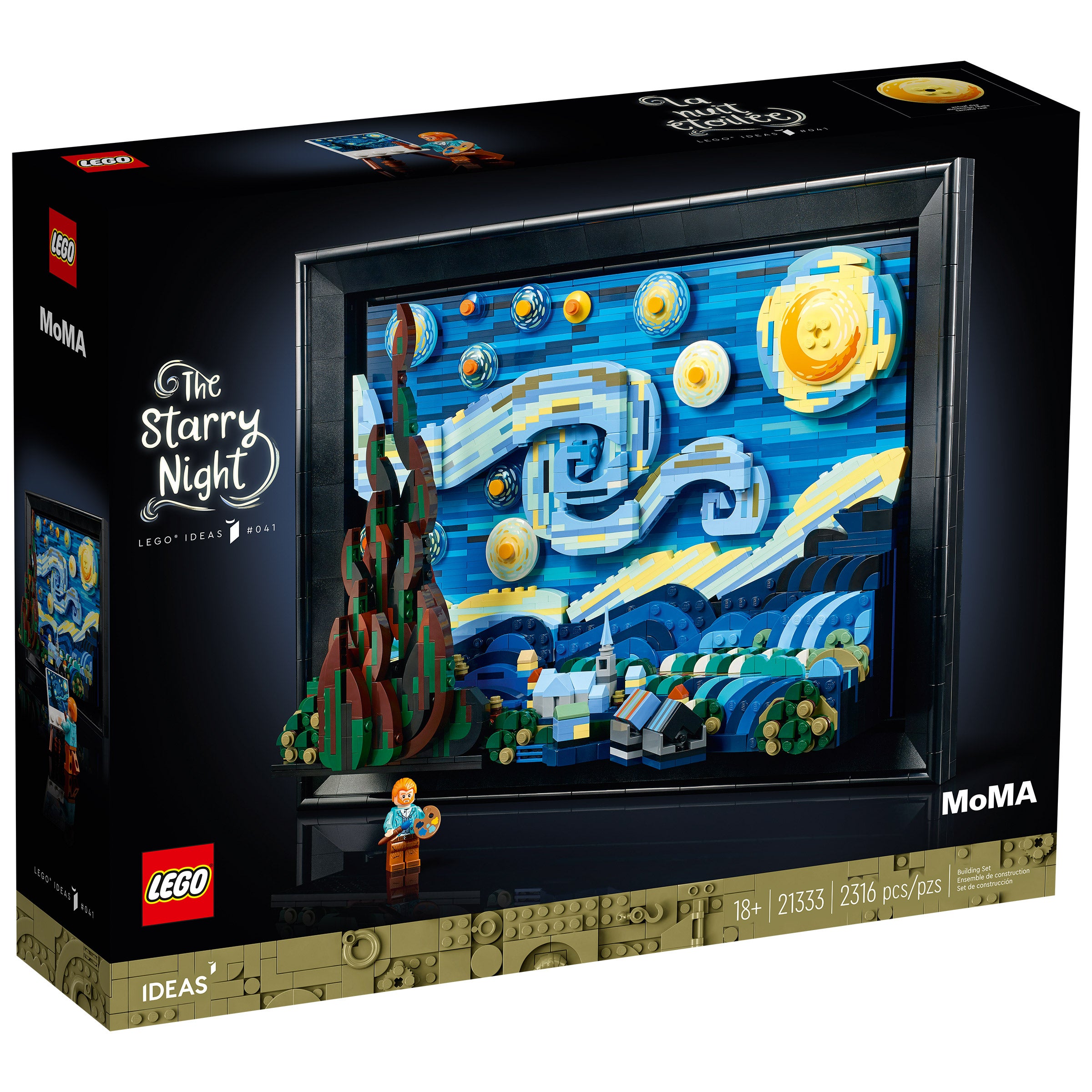 LEGO VINCENT VAN GOGH THE STARRY NIGHT - Image 1