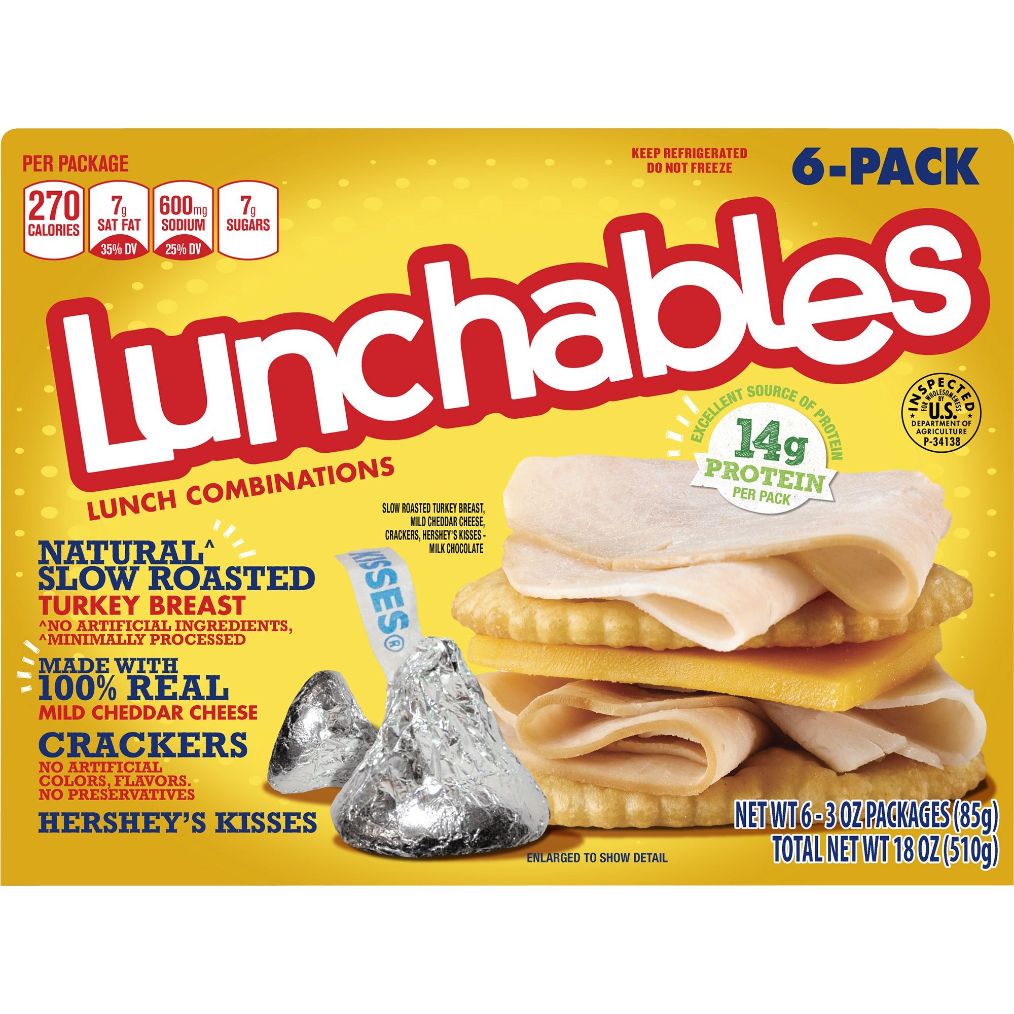 KRAFT LUNCHABLES 6 CT