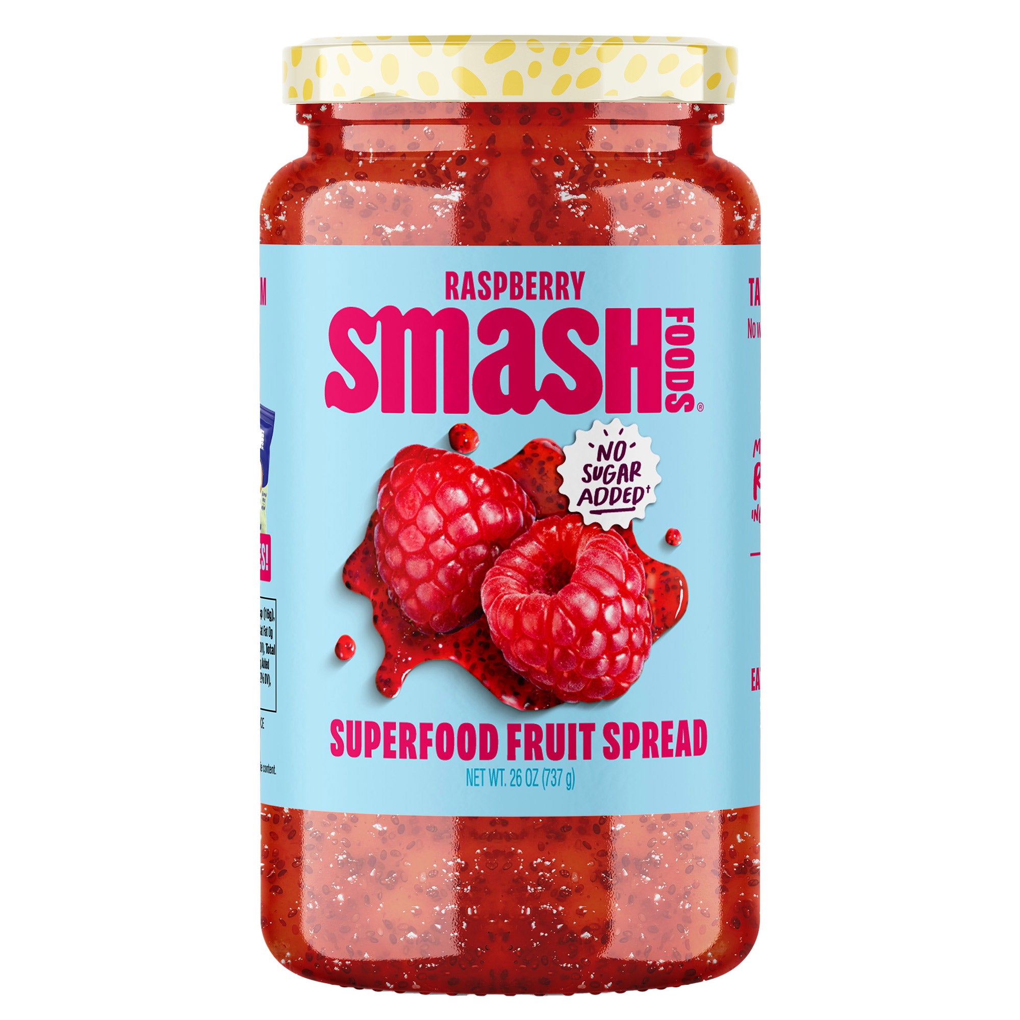SMASH FOODS RASPBERRY JAM 26 OUNCE JAR - Image 1