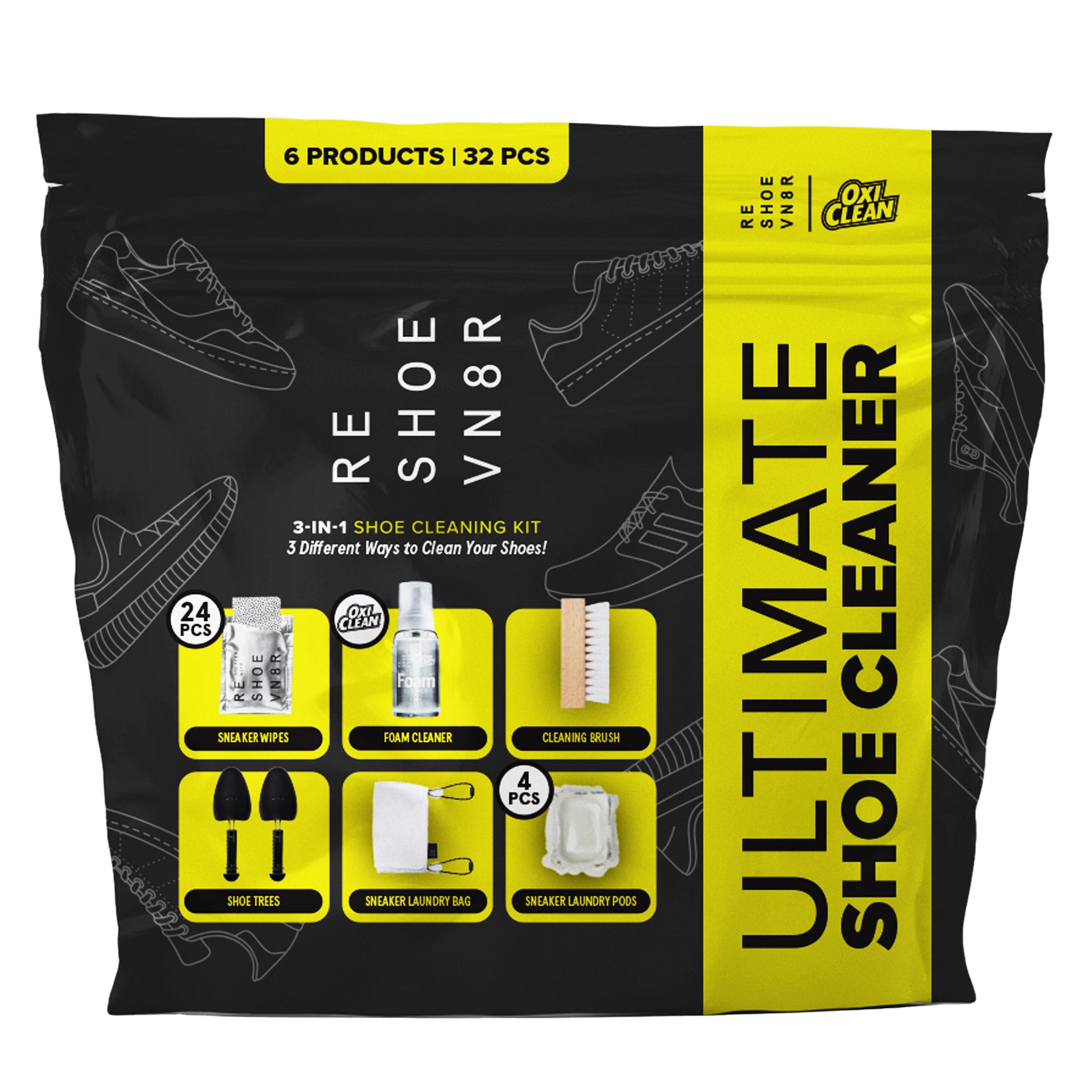 RESHOEVN8R SHOE CLEANING KIT