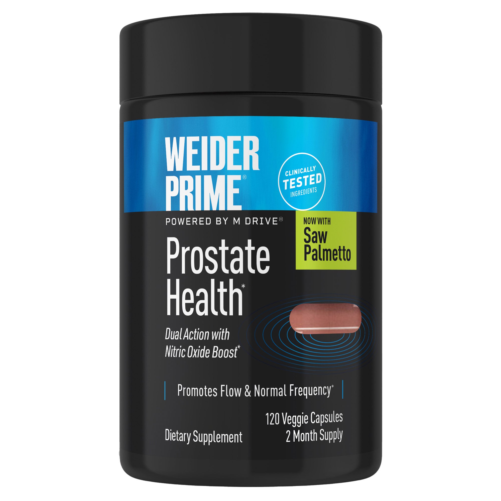 WEIDER PRIME PROSTATE HEALTH 120CT W/SAW PALMETTO - Image 1