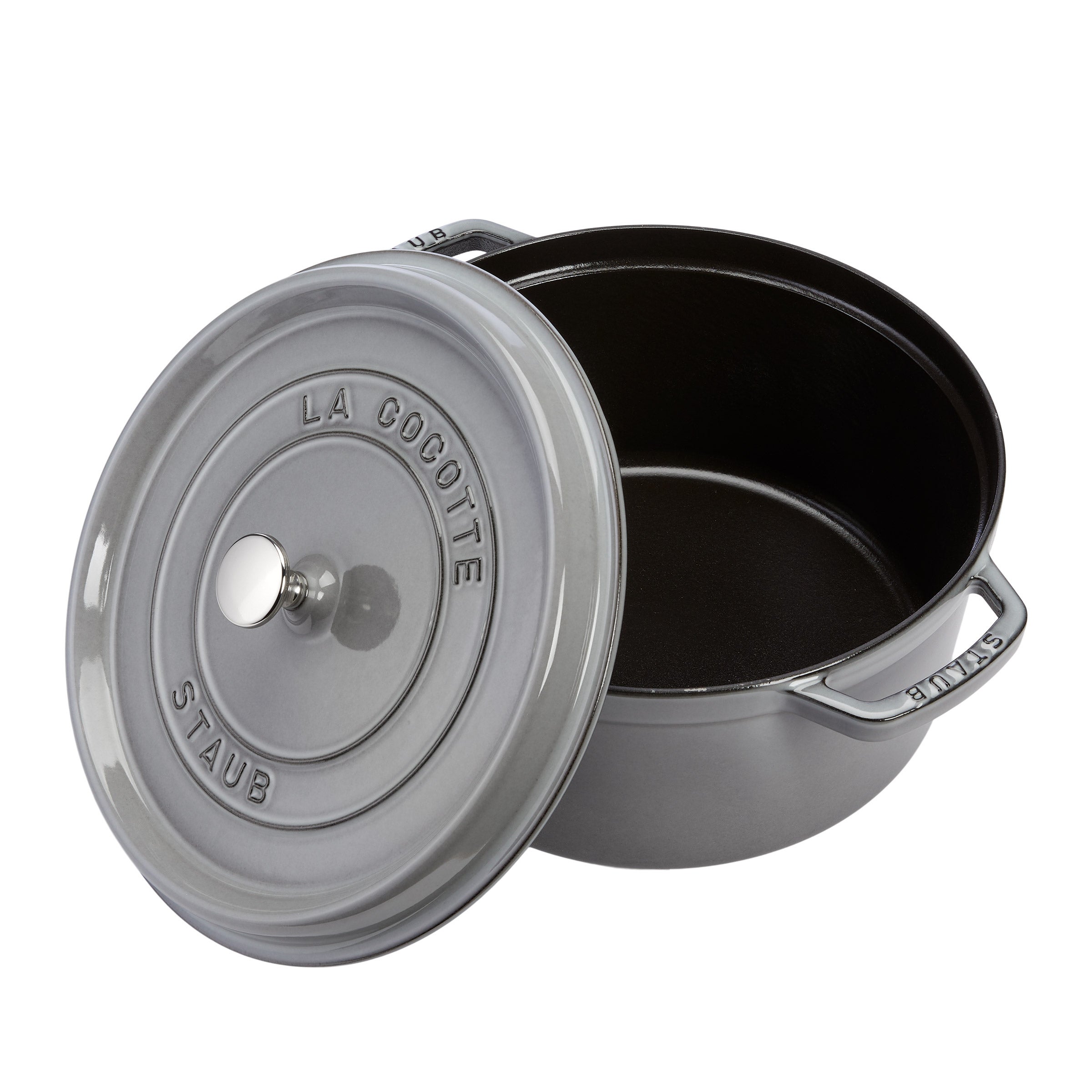 STAUB 7QT CAST IRON ROUND COCETTE - Image 1