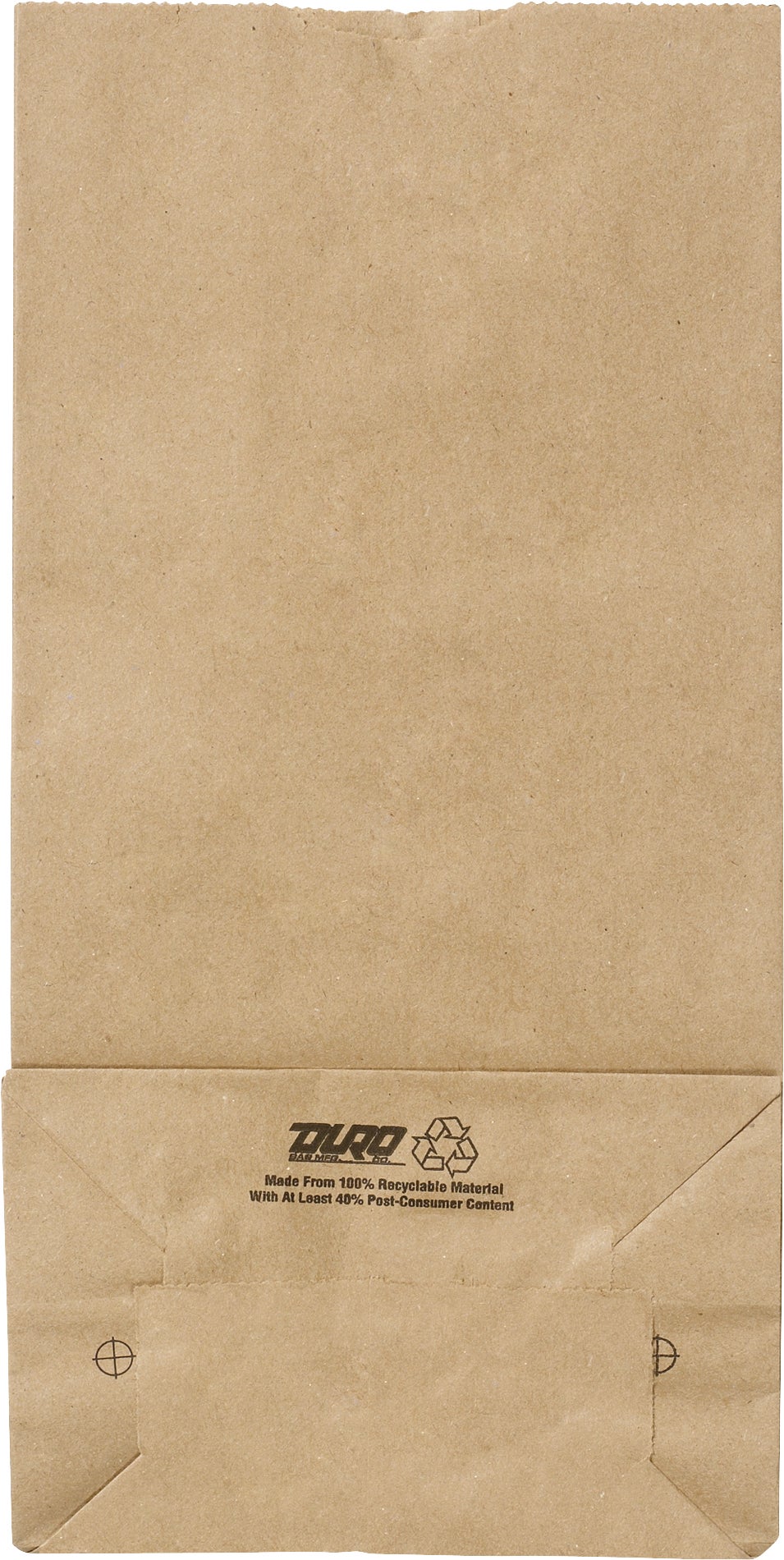 DURO 4# PAPER BAG KRAFT 500 CT