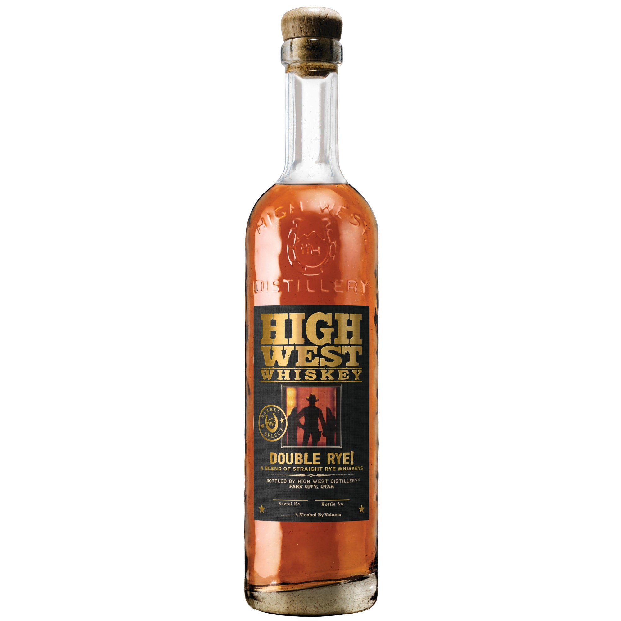 HIGH WEST DOUBLE RYE WHISKEY PARK CITY, UTAH 750ML