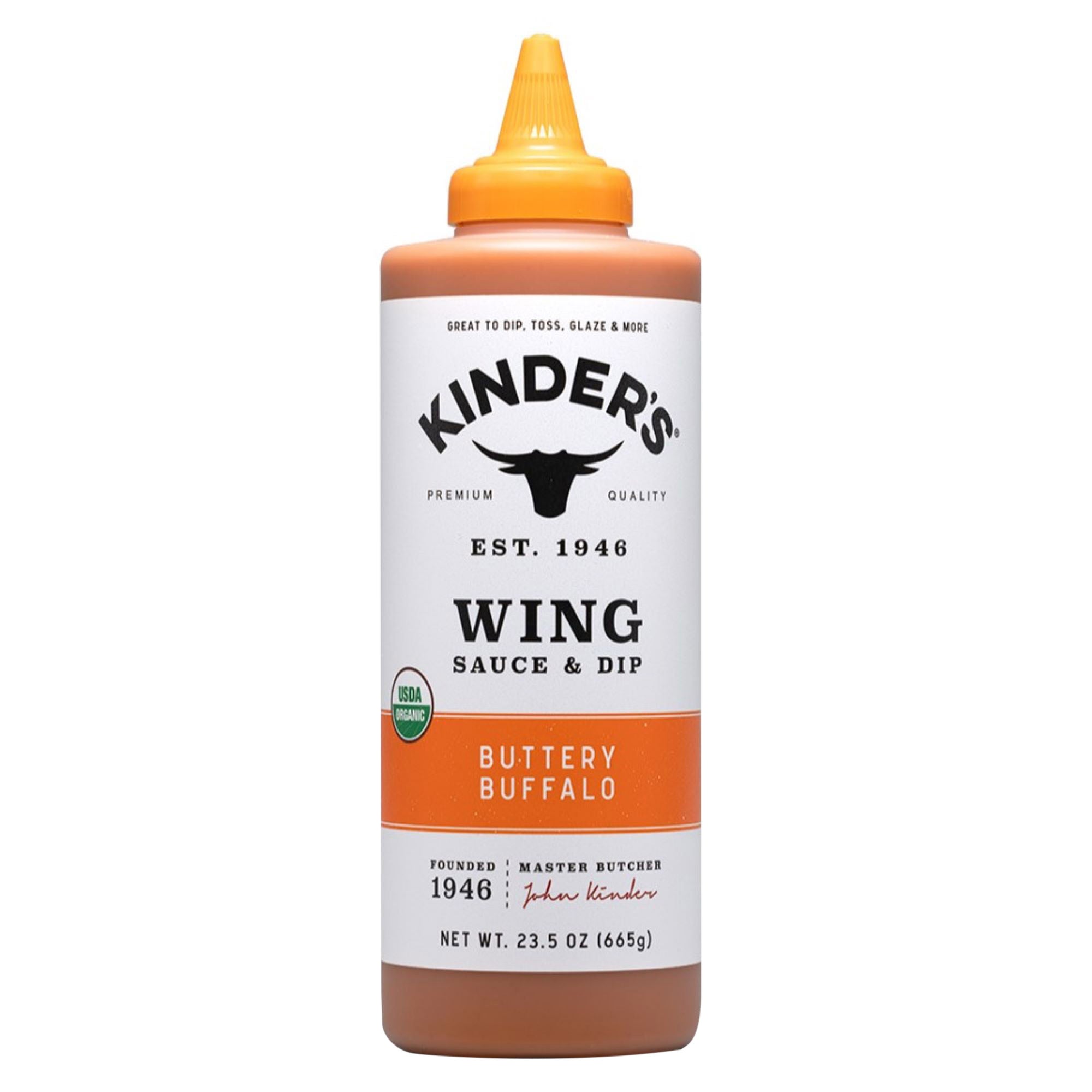 KINDERS ORGANIC BUTTERY BUFFALO SAUCE 23.5 OZ