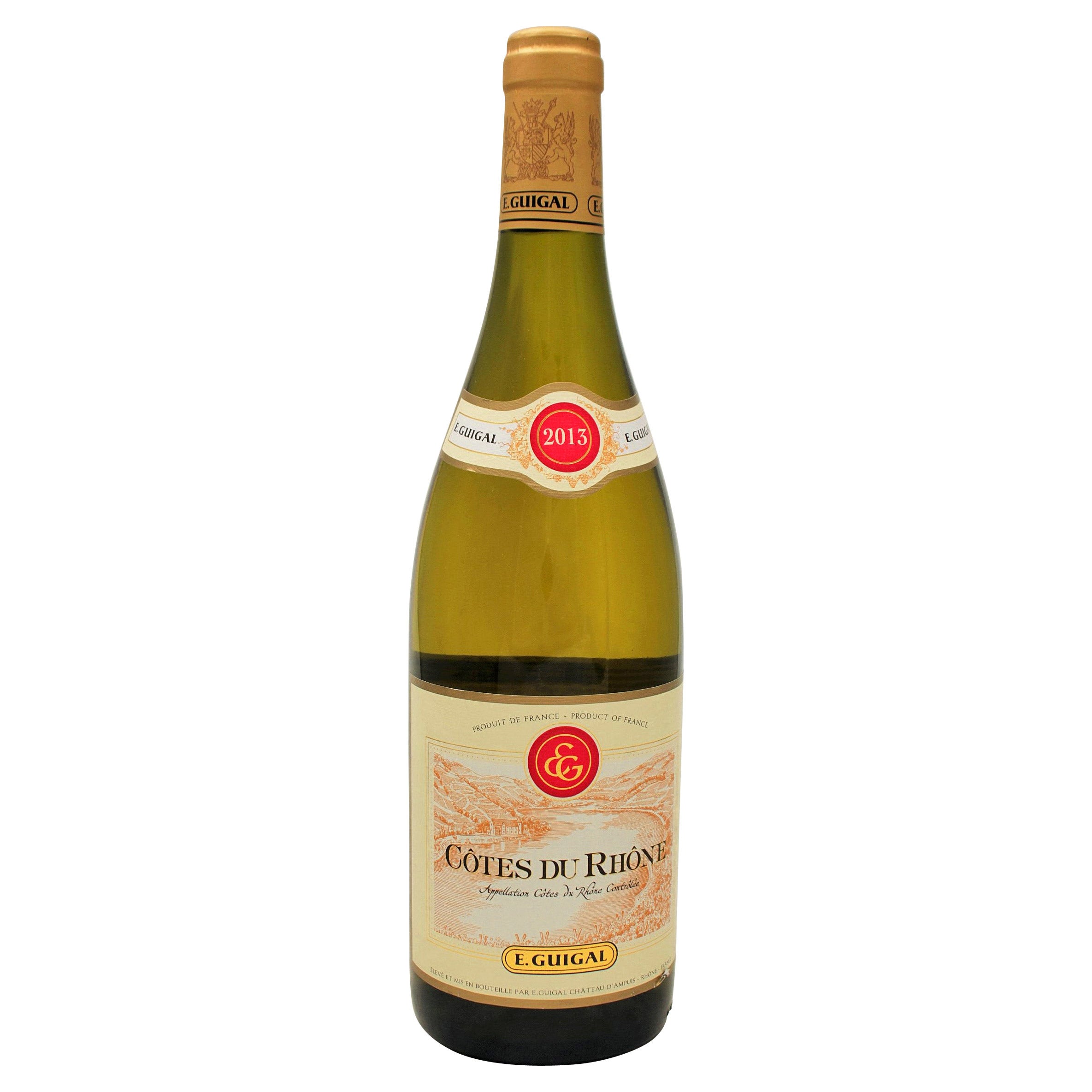 E.GUIGAL COTES DU RHONE WHITE RHONE, FRANCE 750 ML