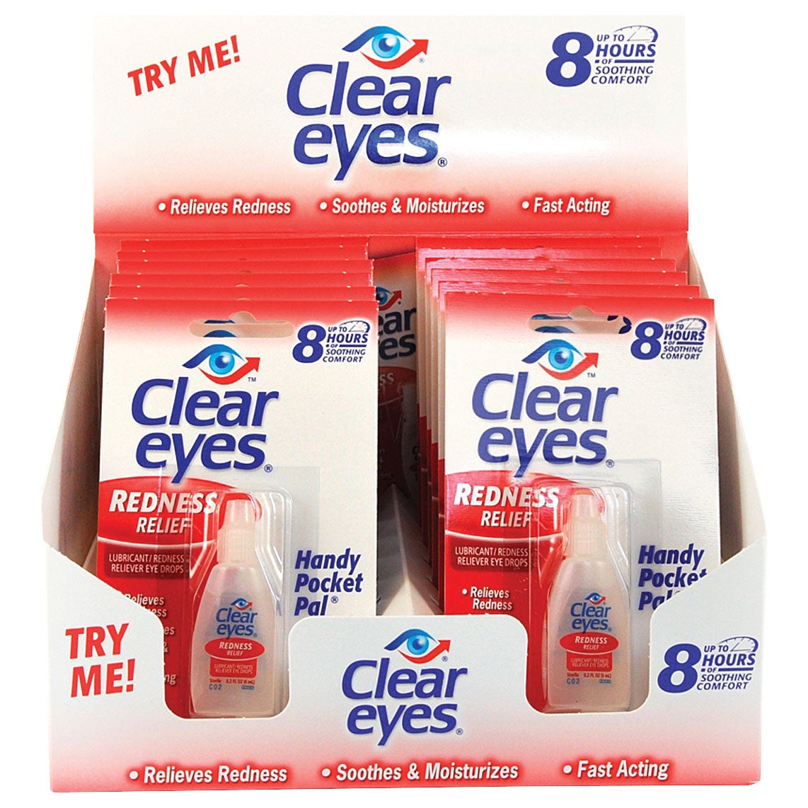 CLEAR EYES REDNESS RELIEF 12PK/0.2 OZ