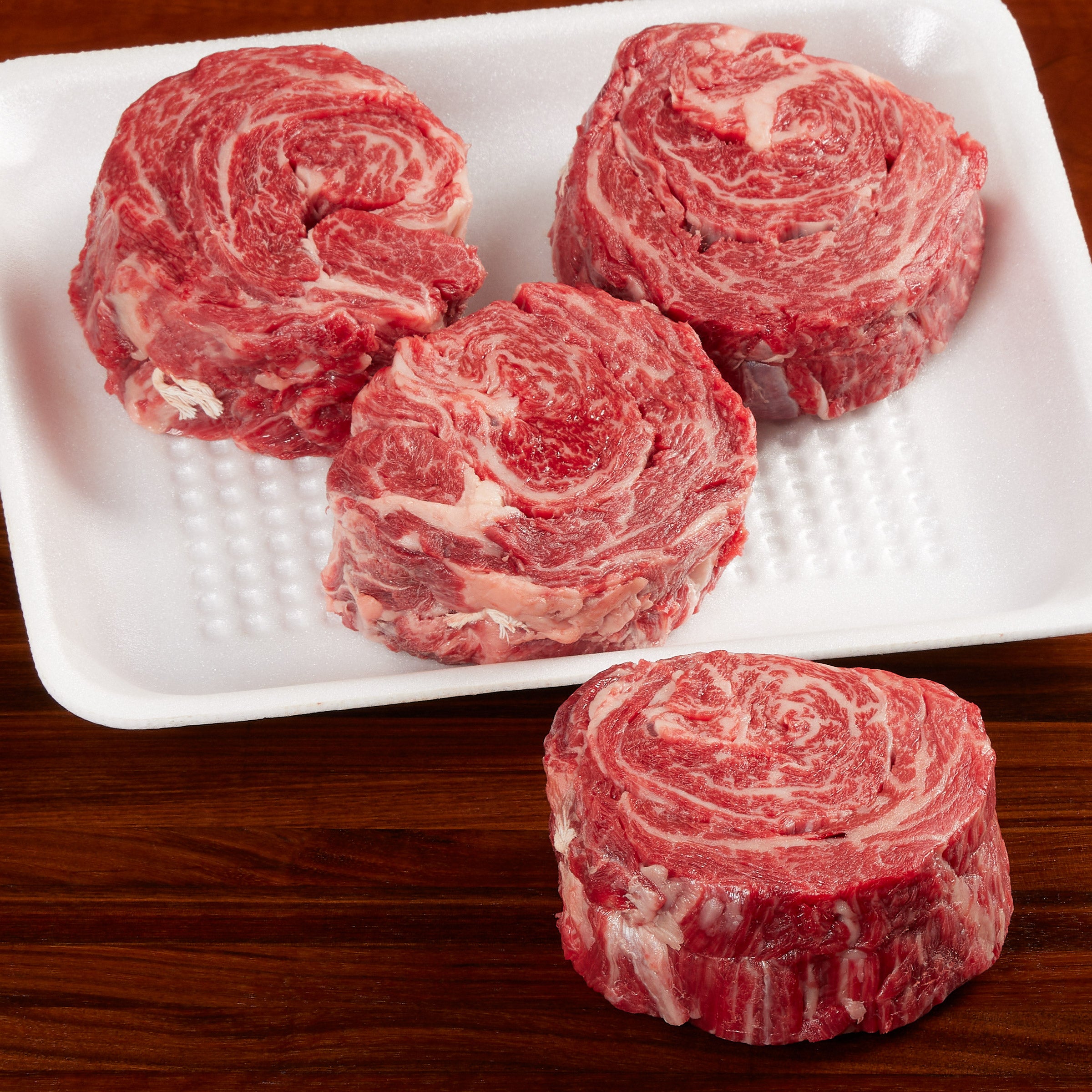 BEEF RIBEYE CAP STEAK BONELESS AMERICAN WAGYU RESERVE PER LB - Image 1