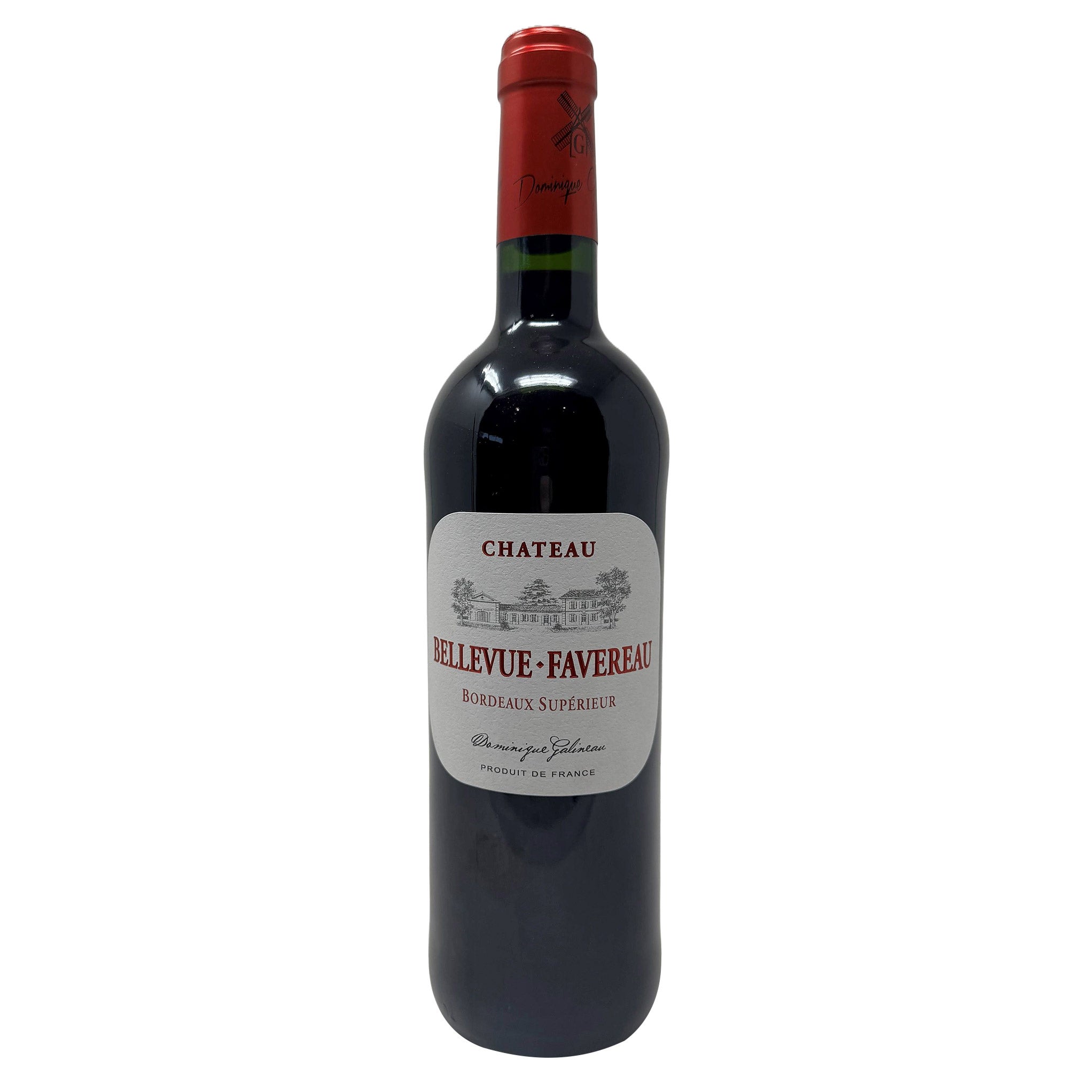 CHT BELLEVUE FAVEREAU RED BLEND FRANCE 750ML