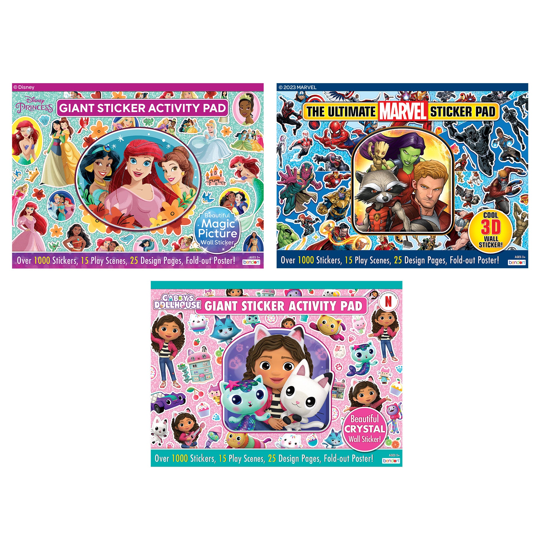 GIANT STICKER PAD ASSORTMENT