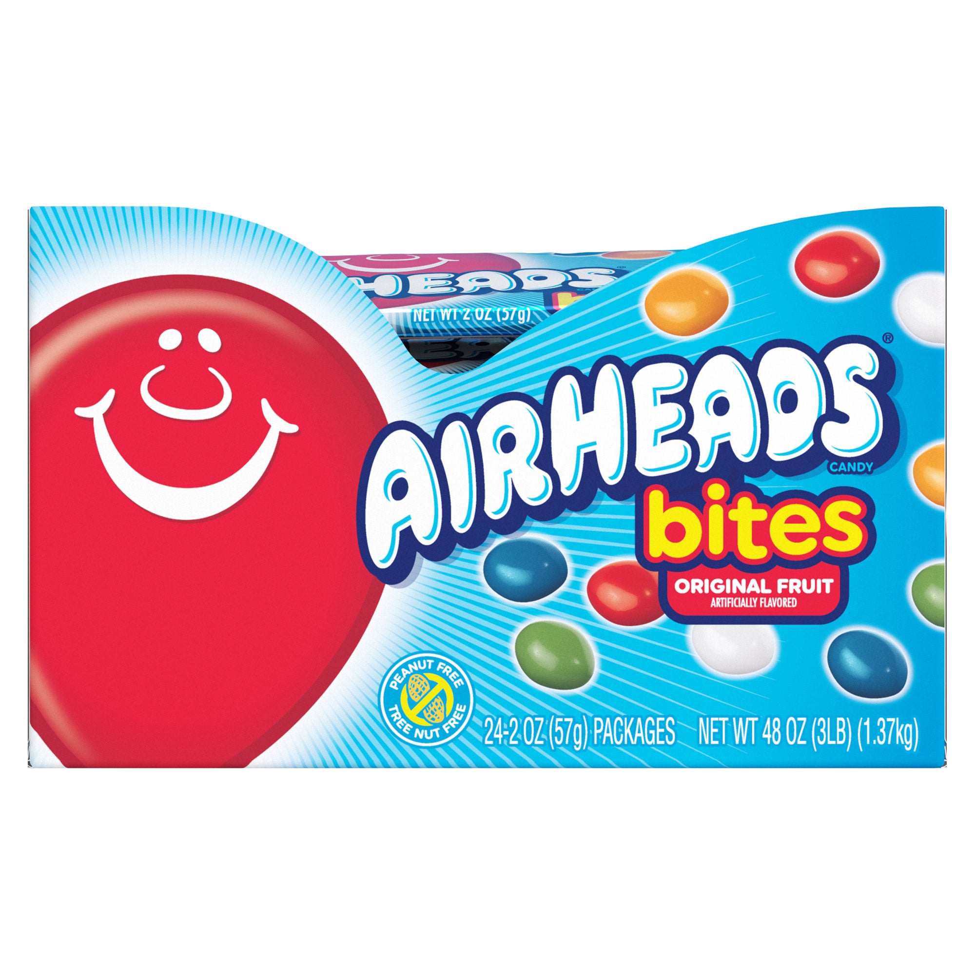 AIRHEADS BITES FRUIT BOX 24 CT - Image 1