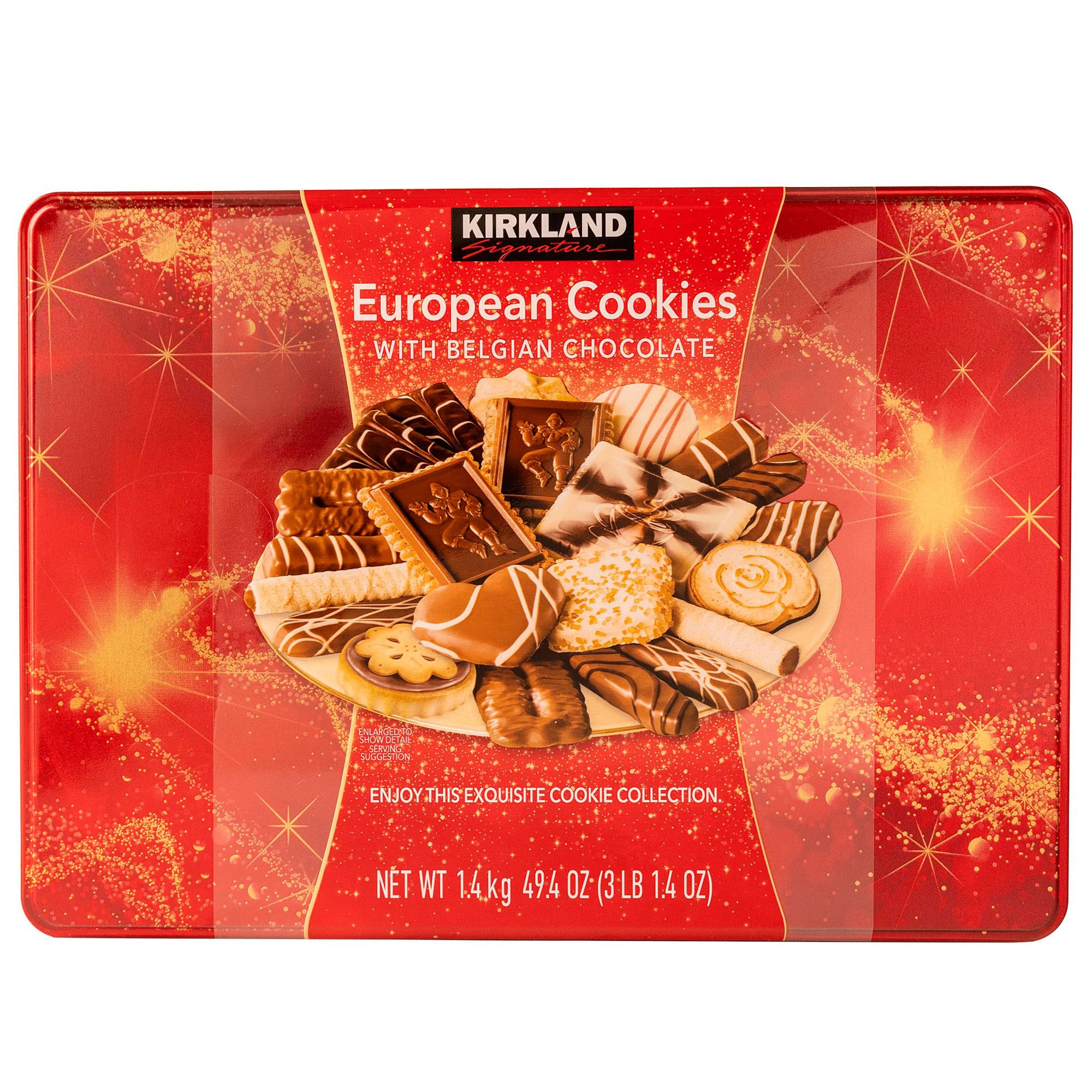KIRKLAND SIGNATURE EUROPEAN COOKIES 49.4 OZ
