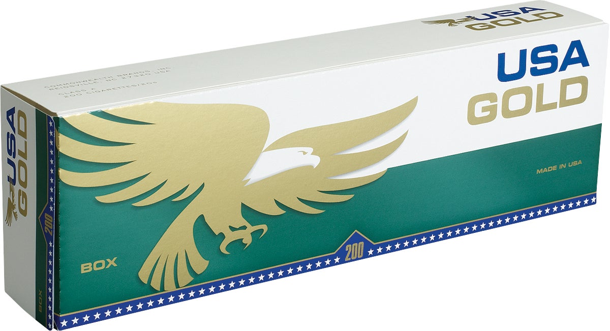 COMMONWEALTH USA GOLD MENTHOL KING BOX