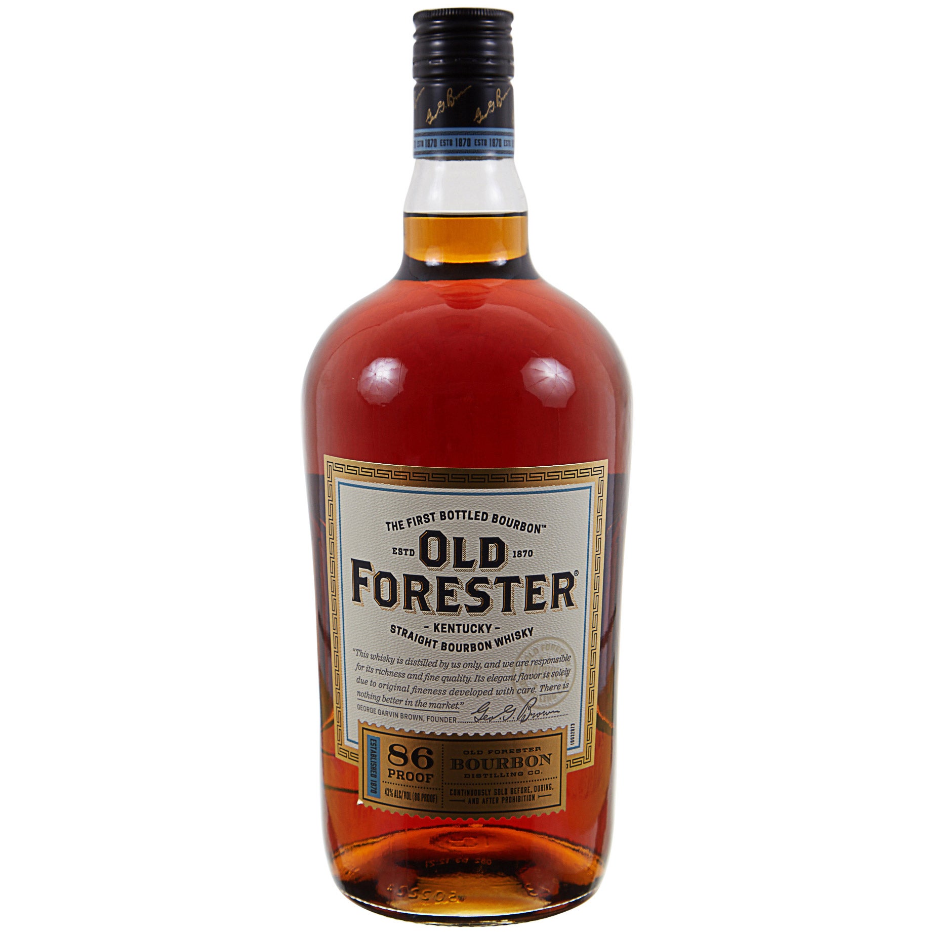 OLD FORESTER BOURBON KENTUCKY 1.75L