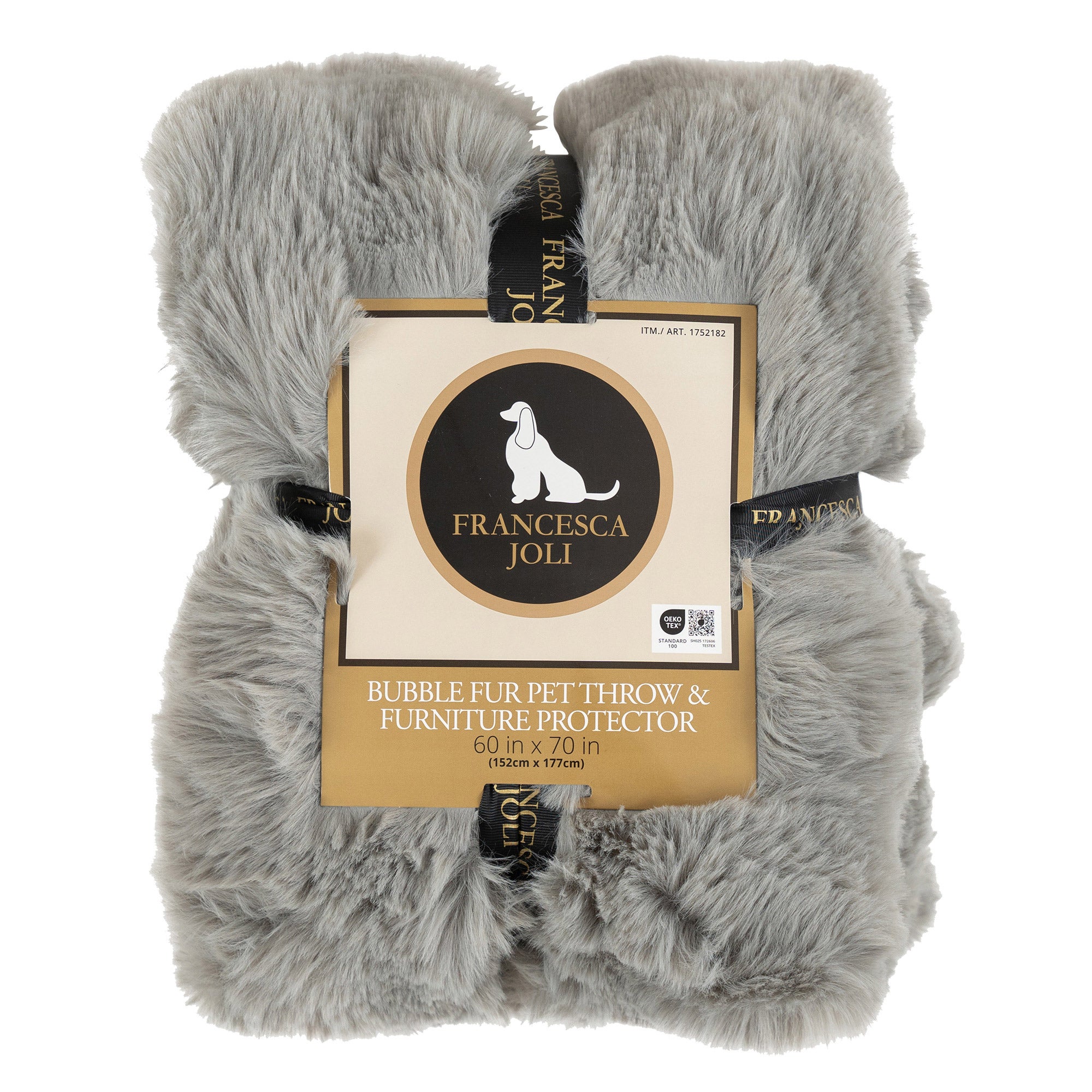 BUBBLE FUR PET THROW 60¨ X 70¨ - Image 1