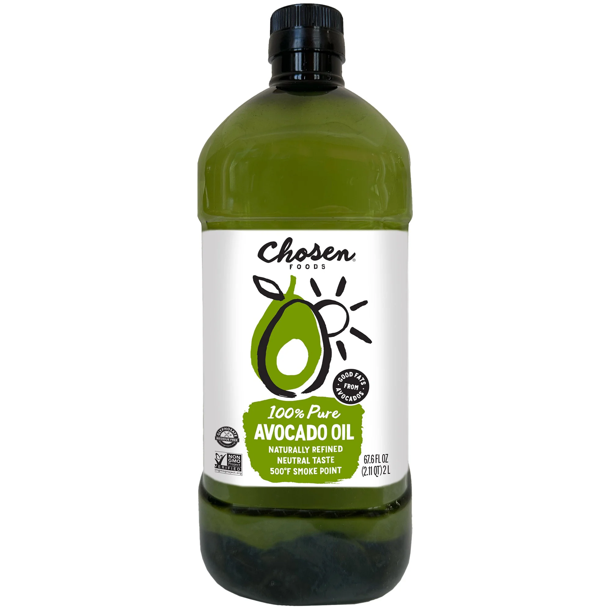 CHOSEN FOODS 100% PURE AVOCADO OIL 2 LITER - Image 1