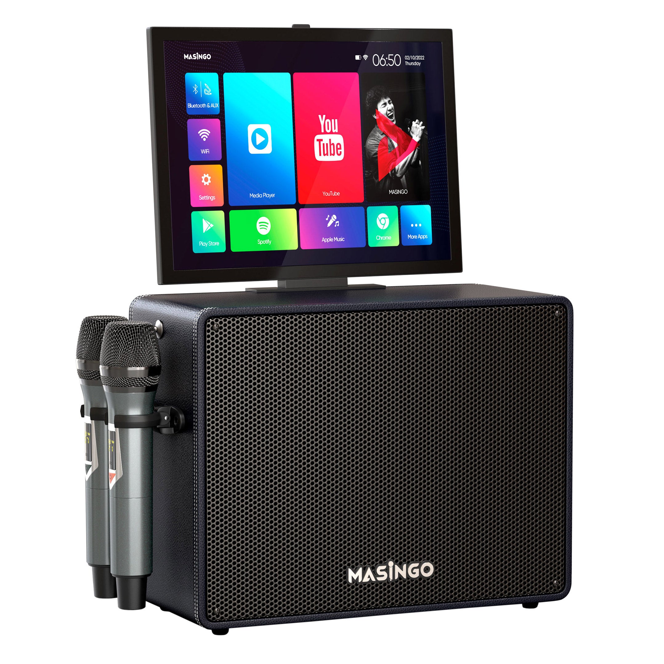 MASINGO X6 KARAOKE SYSTEM MAX6-BK-1N - Image 1