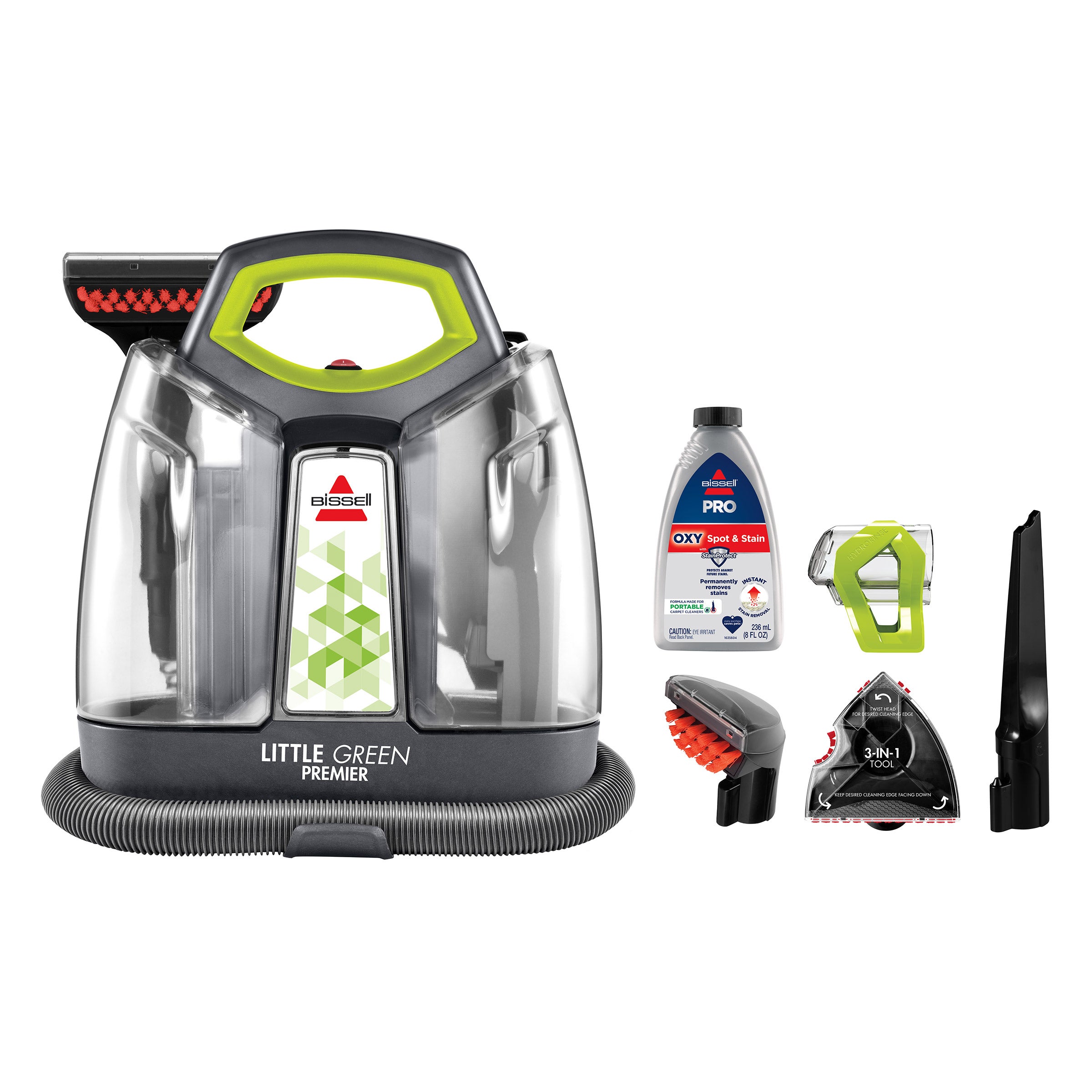 BISSELL LITTLE GREEN PREMIER PORTABLE DEEP CLEANER ^