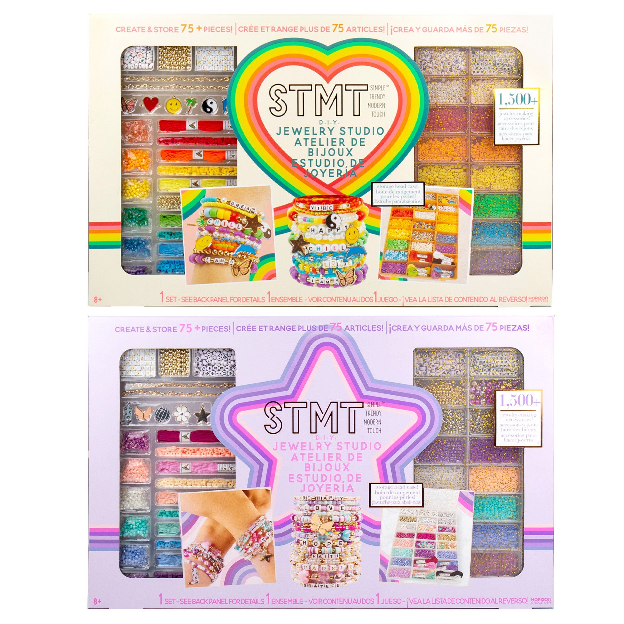 STMT GLITZ N GLAMOUR + RAINBOW BEADED JEWELRY SET - Image 1