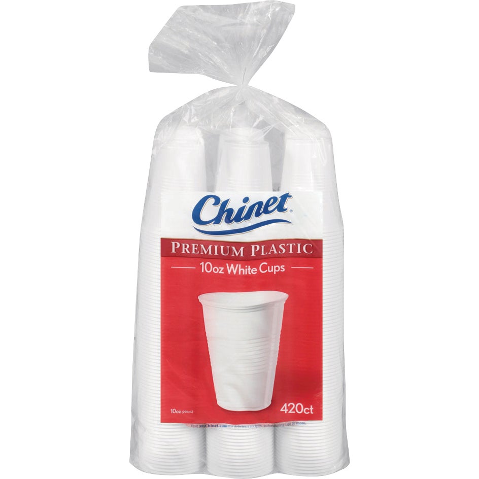 CHINET 10 OUNCE WHITE CUPS 420 COUNT
