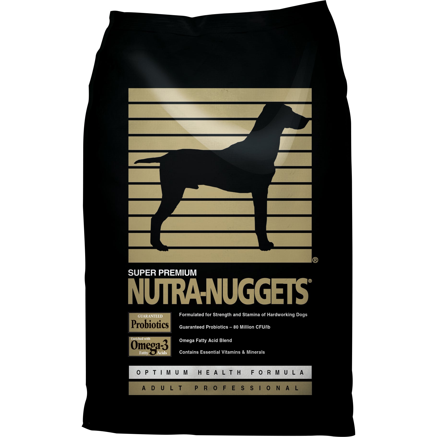 NUTRA NUGGETS DOG FOOD PROFESSIONAL DIET 40 LB - Image 1